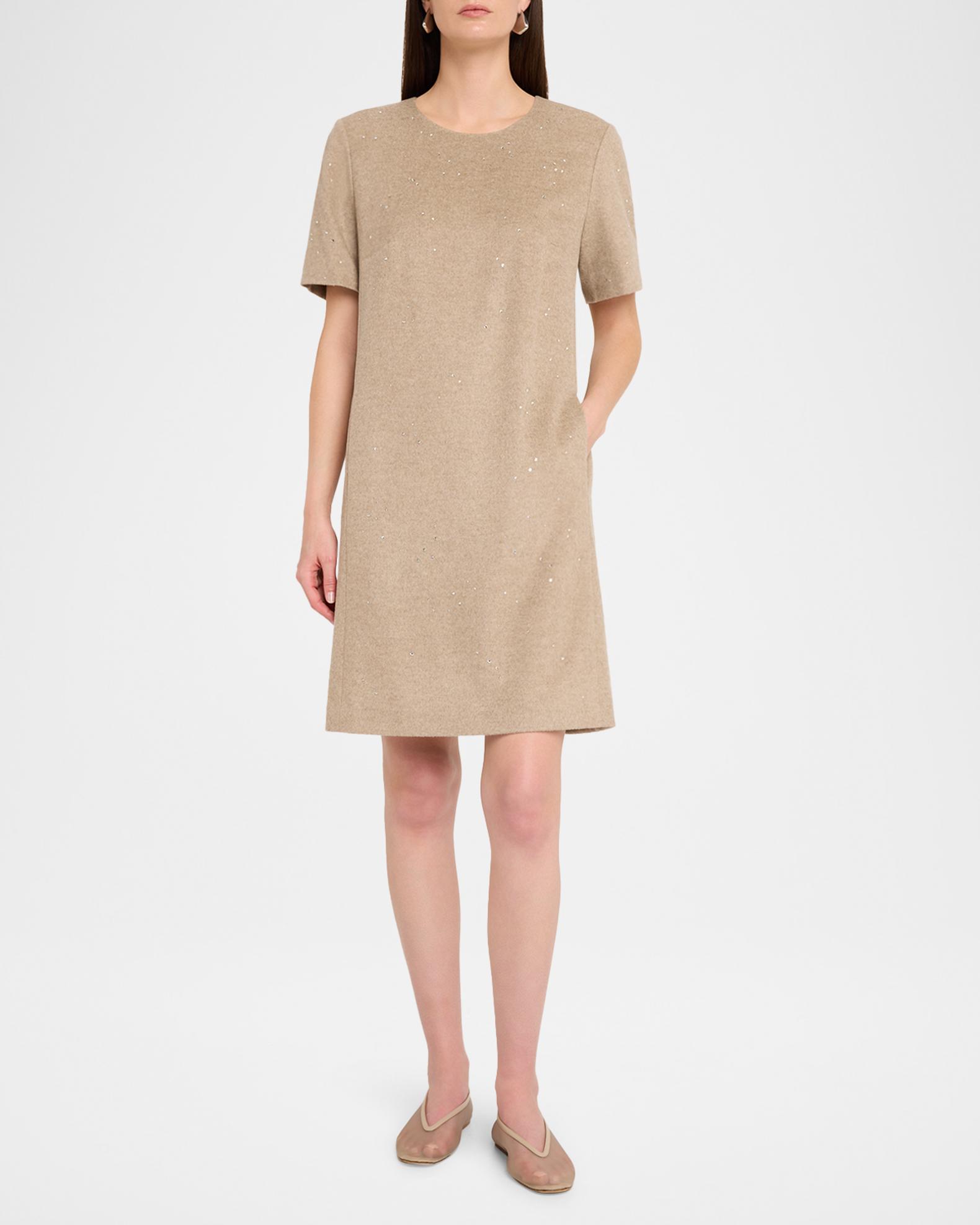 cashmere mini dress extreme t-shirt  485 havana grey May cause compliments. Fleur Du Mal Cashmere Mini