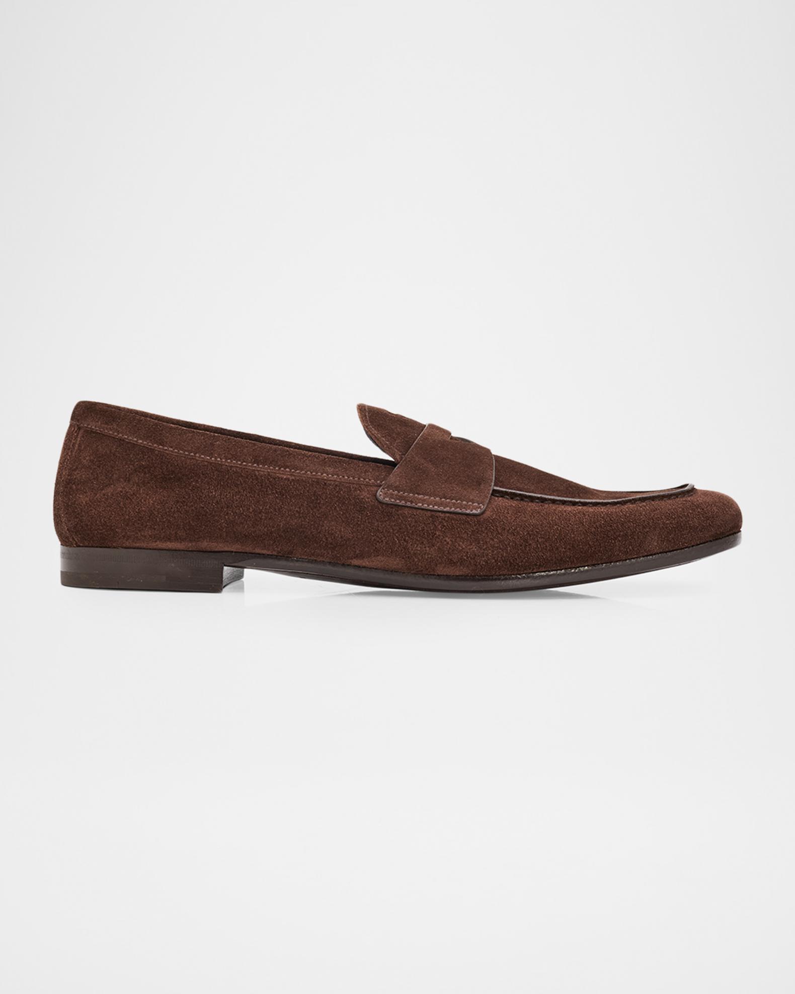 PRADA Men’s Italian Penny Loafers Prada Men main image 3
