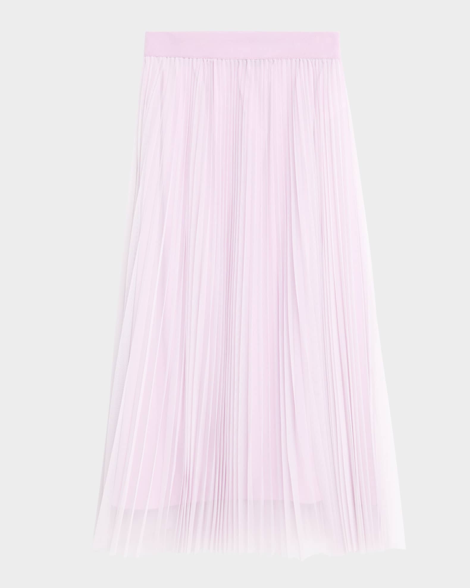 FABIANA FILIPPI Pleated Tulle Midi Skirt | Neiman Marcus