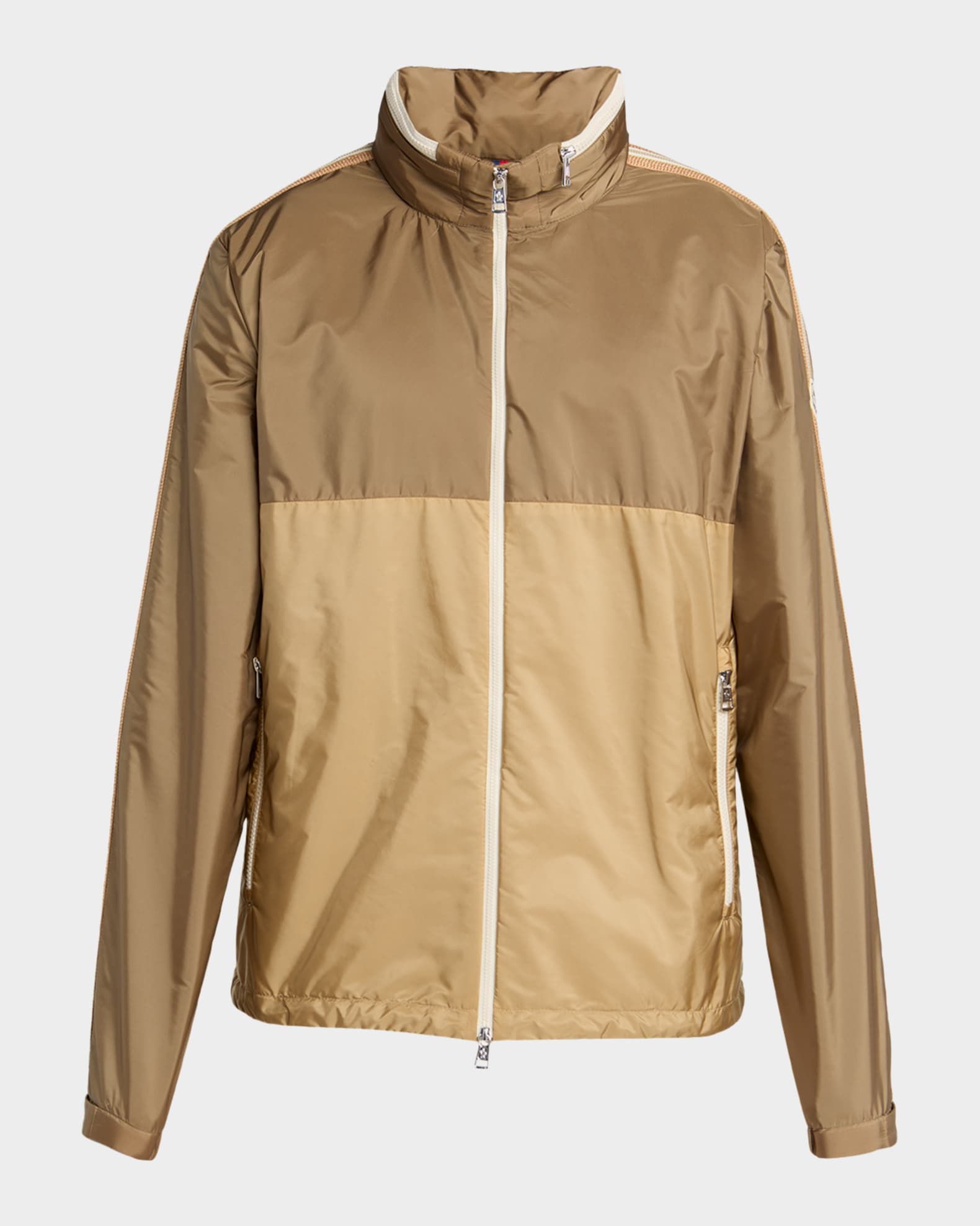 MONCLER HOSHI nylon jacket ナイロンジャケット Moncler Men's Bicolor Nylon Full-Zip Jacket | Neiman Marcus