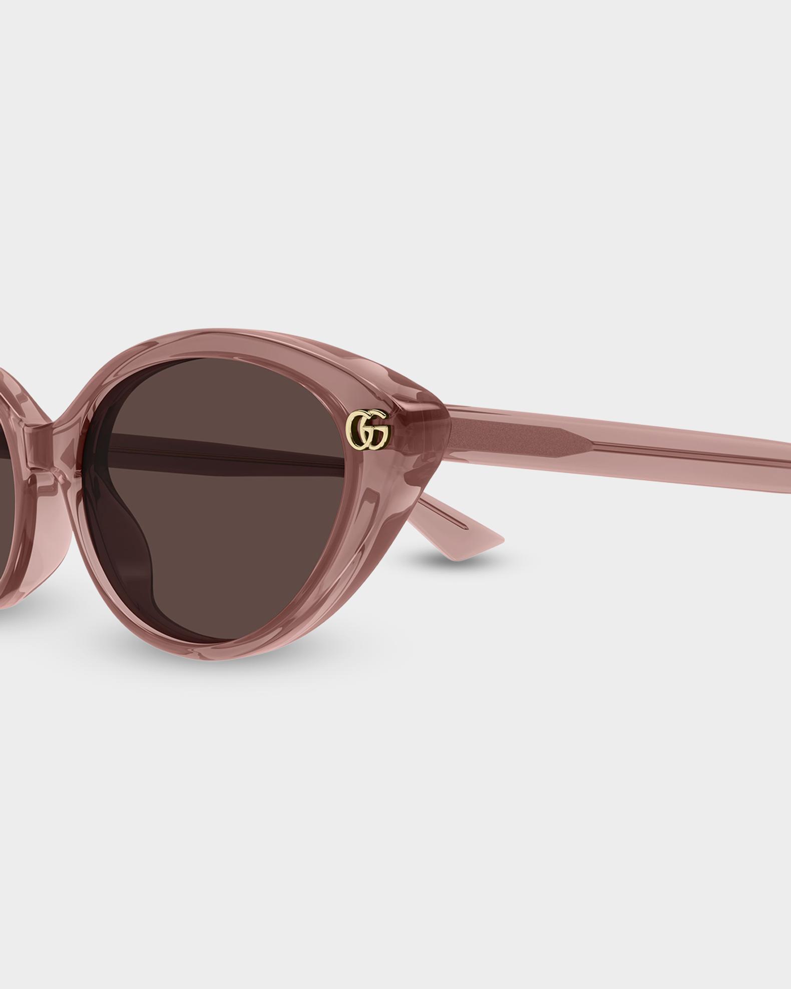 Gucci 54mm Acetate Oval Sunglasses | Neiman Marcus display picture 1