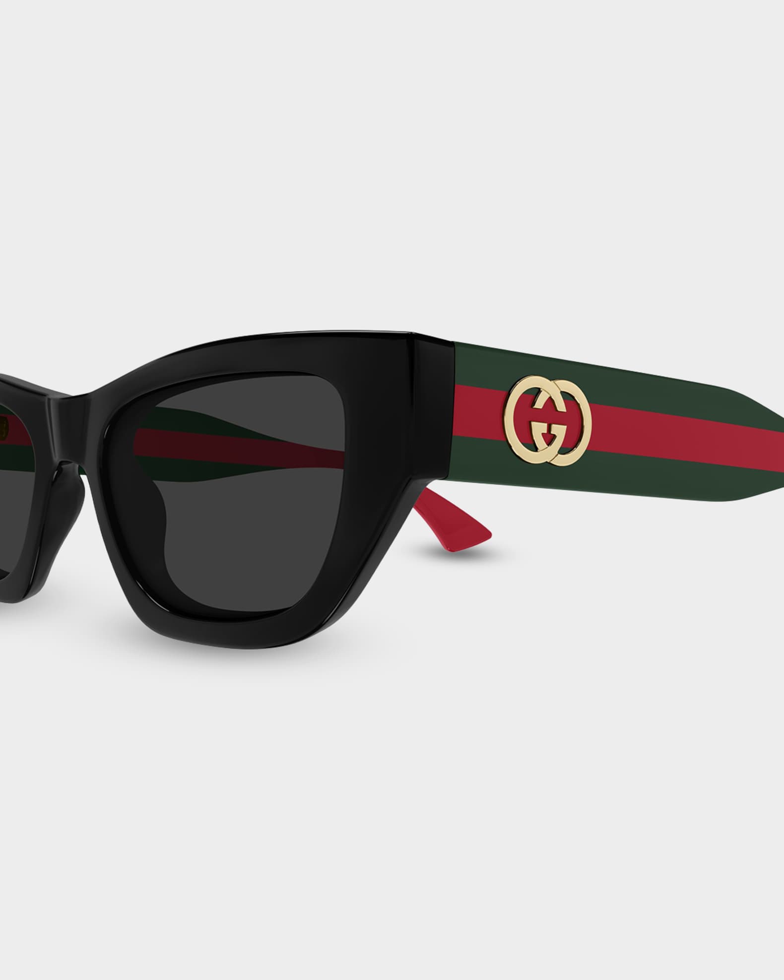 グッチ　サングラス Gucci Web Stripe 52mm Cat-Eye Sunglasses | Neiman Marcus