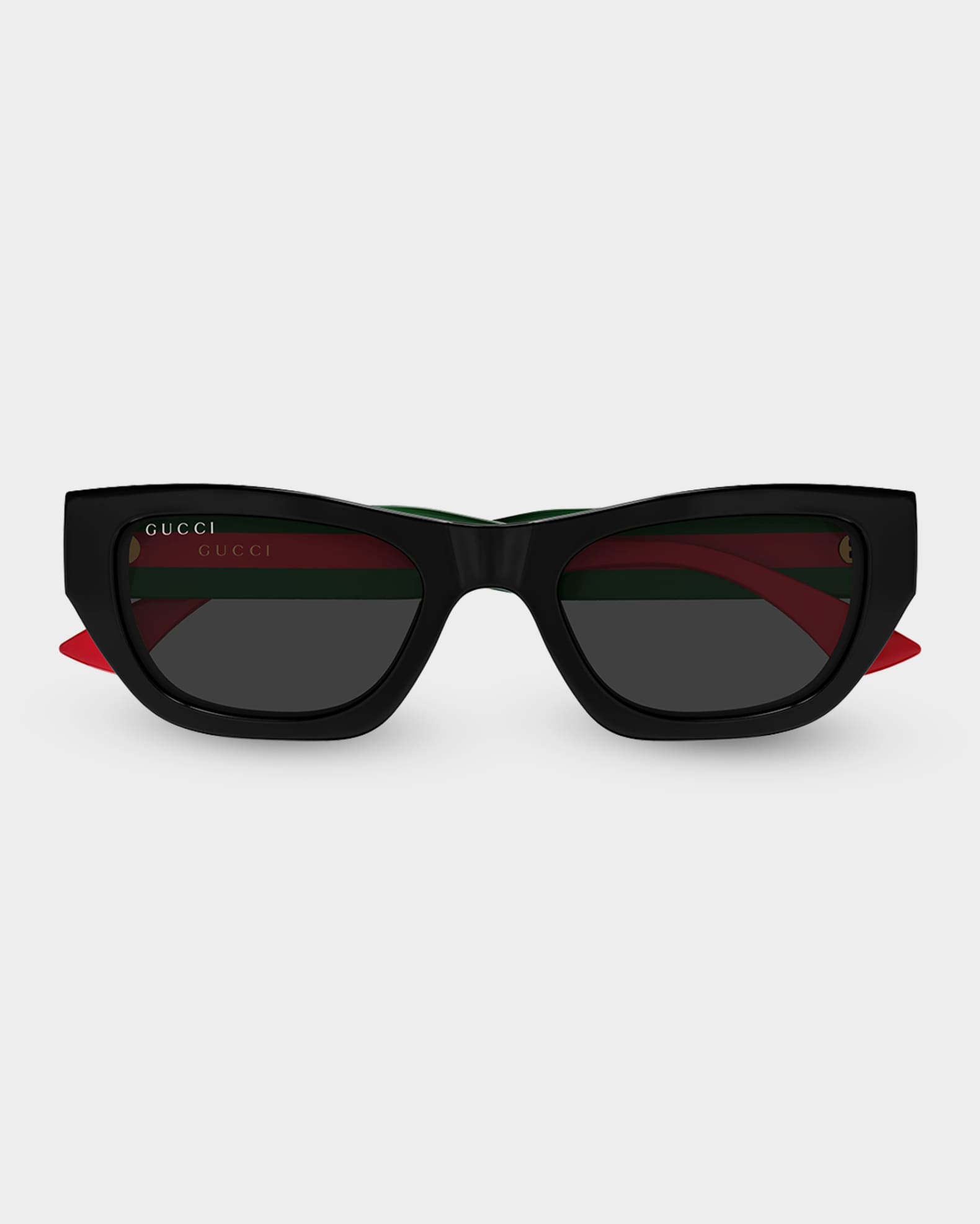 Gucci Web Stripe 52mm Cat-Eye Sunglasses | Neiman Marcus