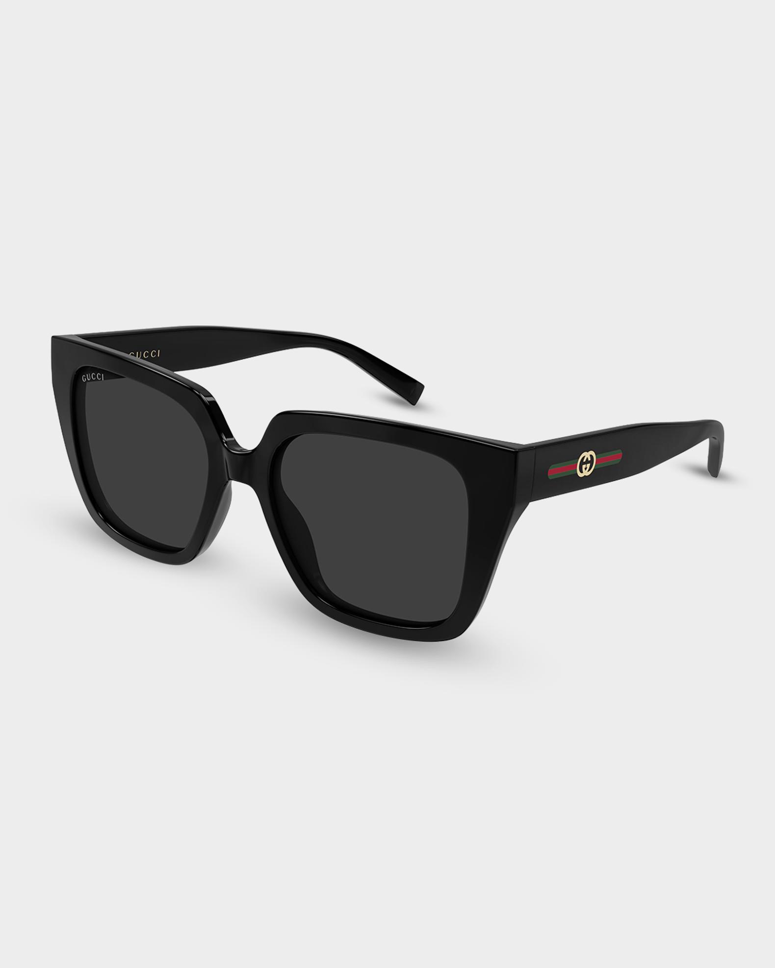 Gucci 54mm Acetate Square Sunglasses | Neiman Marcus