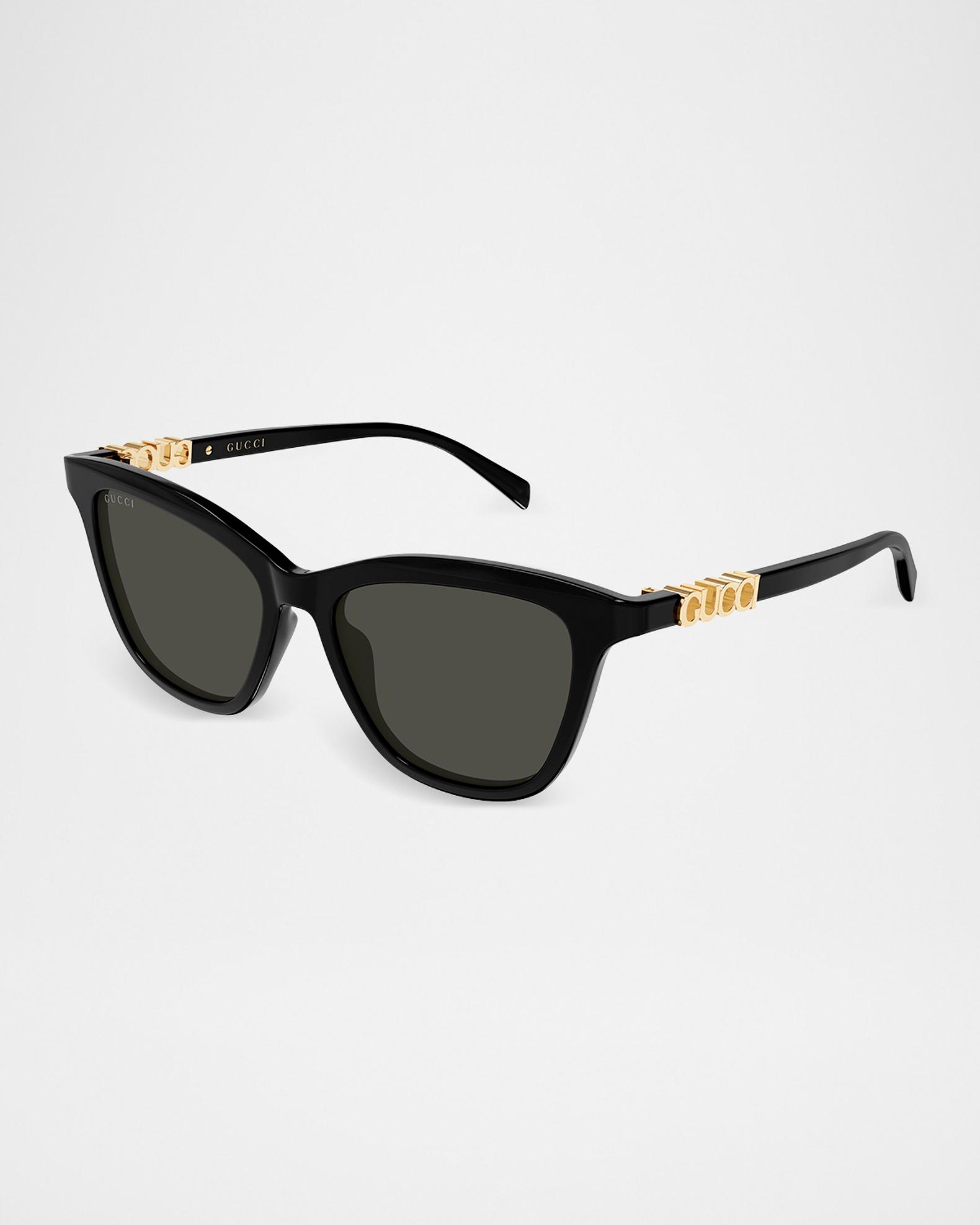 Gucci Logo Lettering 52mm Cat-Eye Sunglasses | Neiman Marcus
