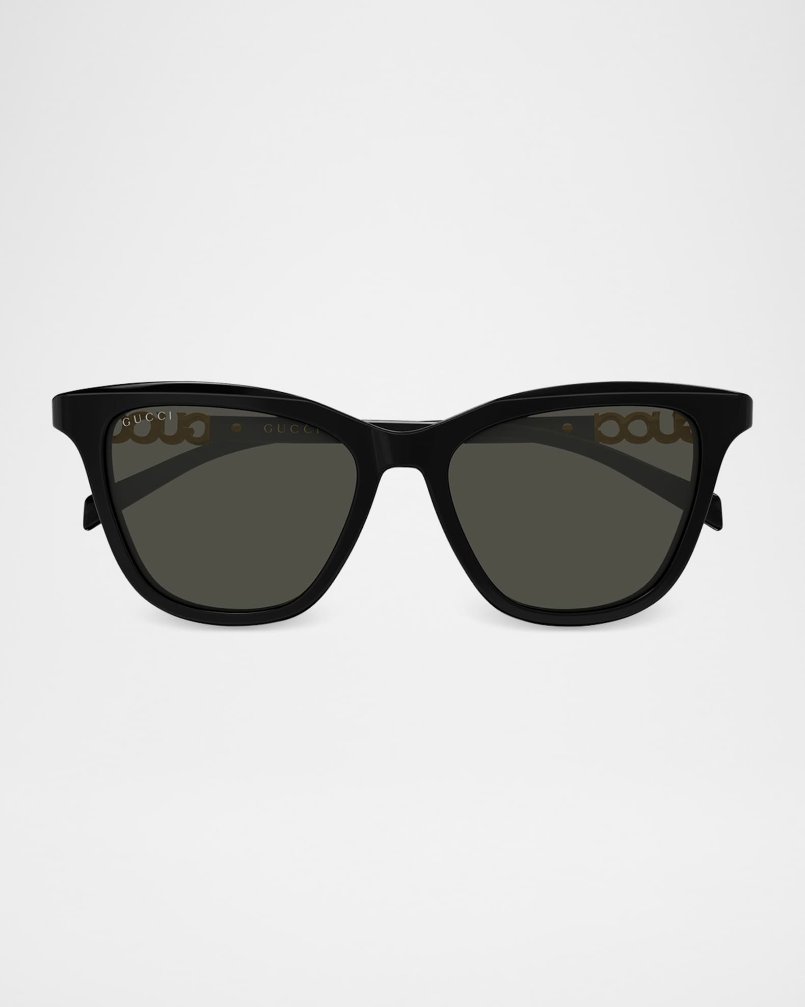 Gucci Logo Lettering 52mm Cat-Eye Sunglasses | Neiman Marcus