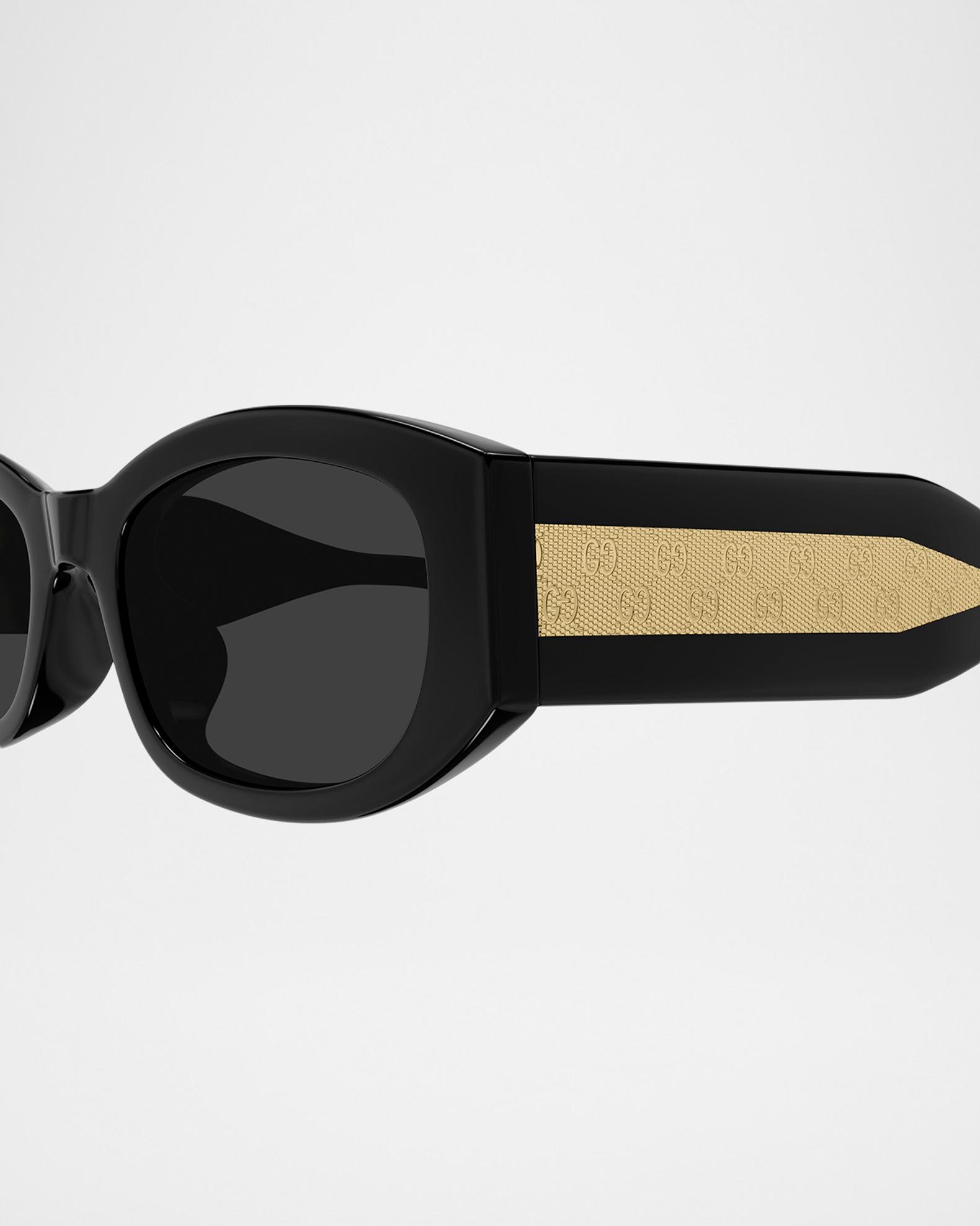 Gucci 55mm Acetate Oval Sunglasses | Neiman Marcus