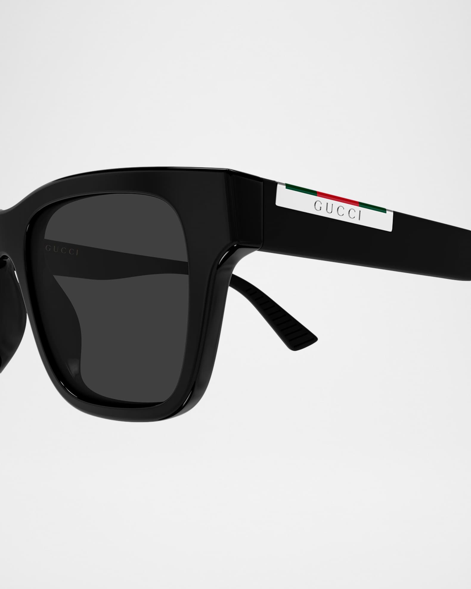 Gucci Men's GG2089S-001 Acetate Rectangle Sunglasses | Neiman Marcus