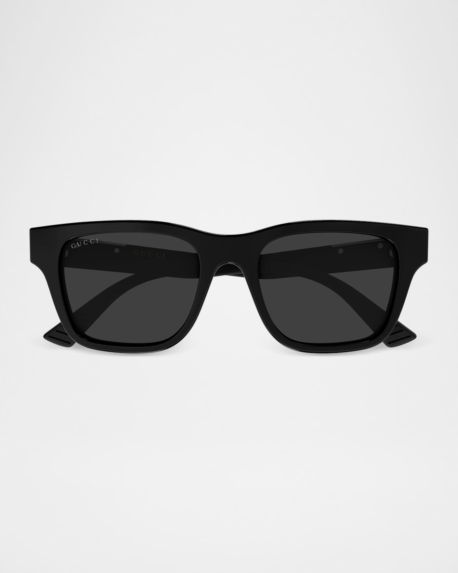 Gucci Men's GG2089S-001 Acetate Rectangle Sunglasses | Neiman Marcus