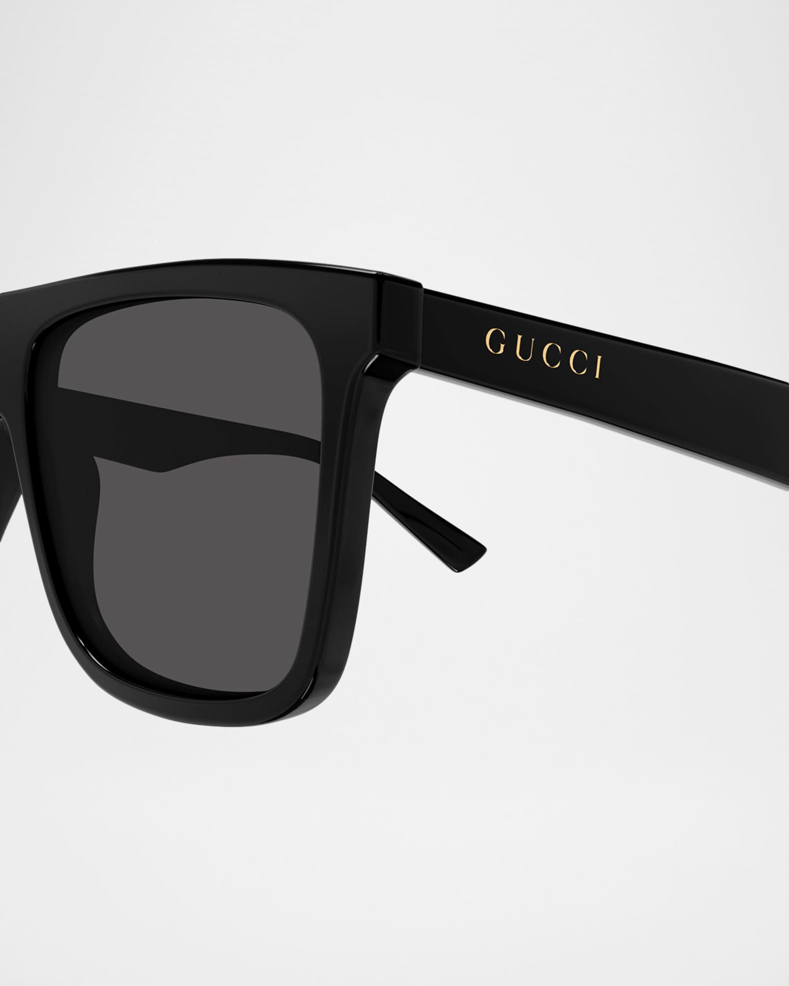 Gucci Men's GG2182S-001 Acetate Rectangle Sunglasses | Neiman Marcus