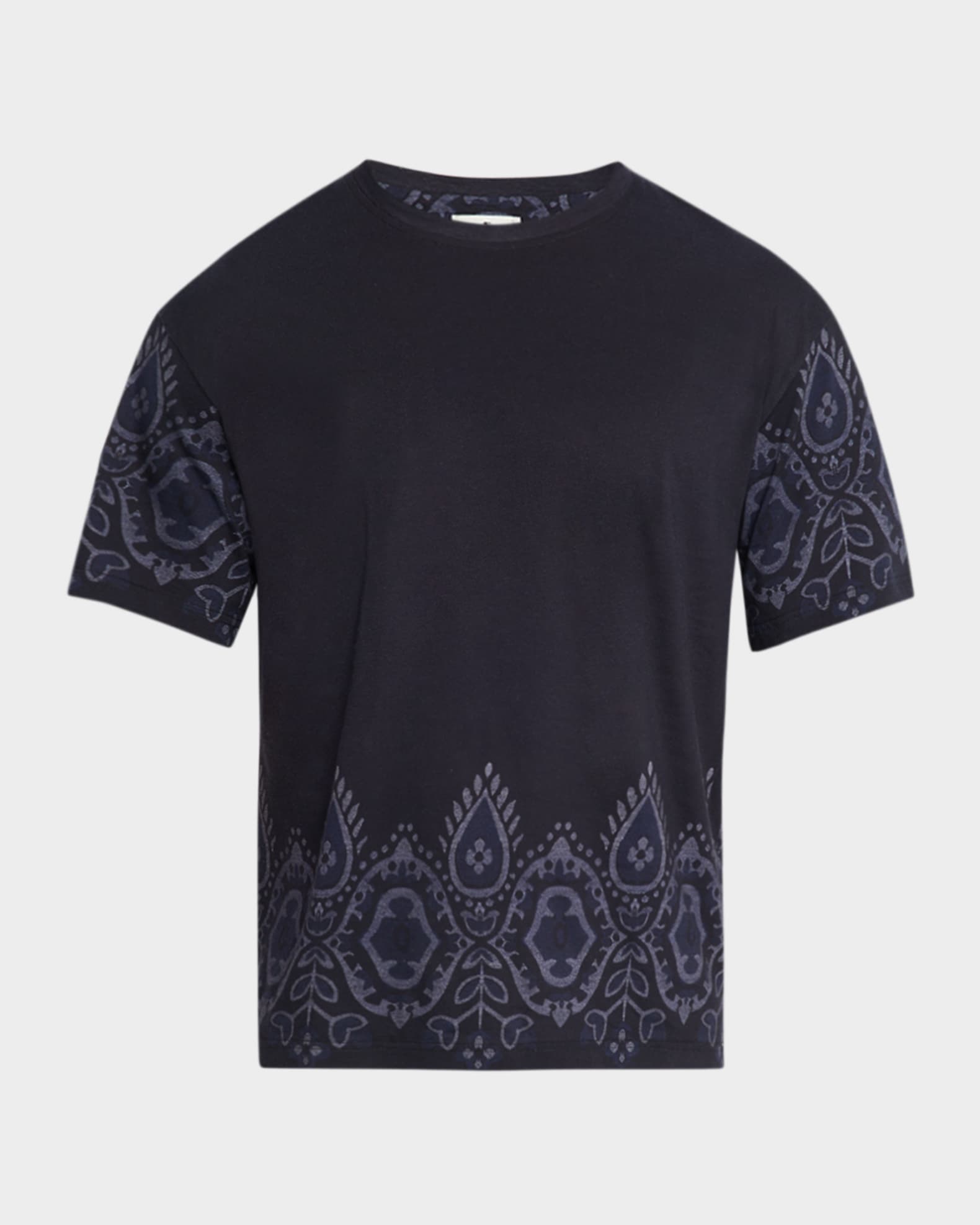 Etro Men's Paisley-Print Roma-Fit Cotton T-Shirt | Neiman Marcus