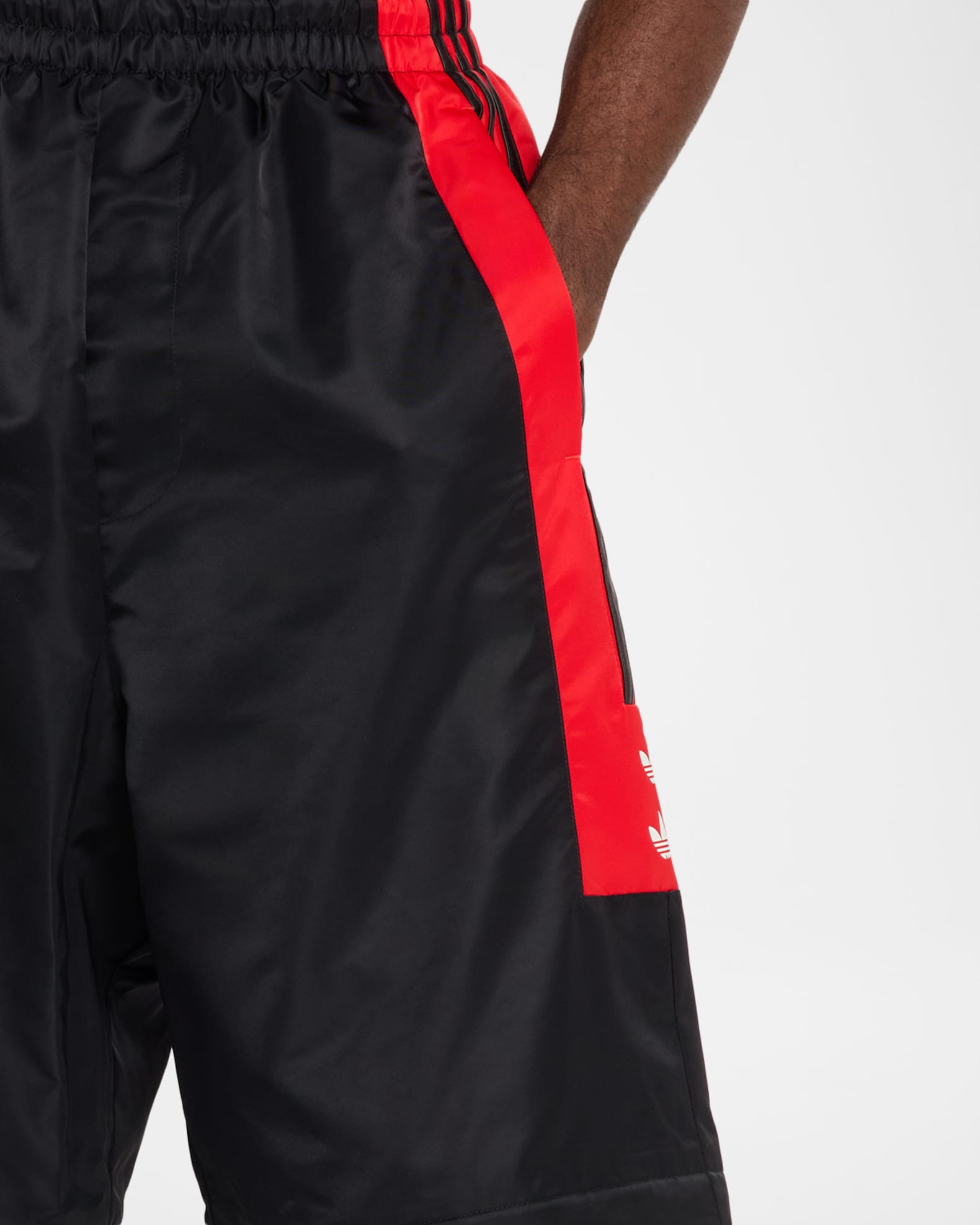 Adidas x Willy Chavarria Men's Fleece Zip-Off Track Pants | Neiman