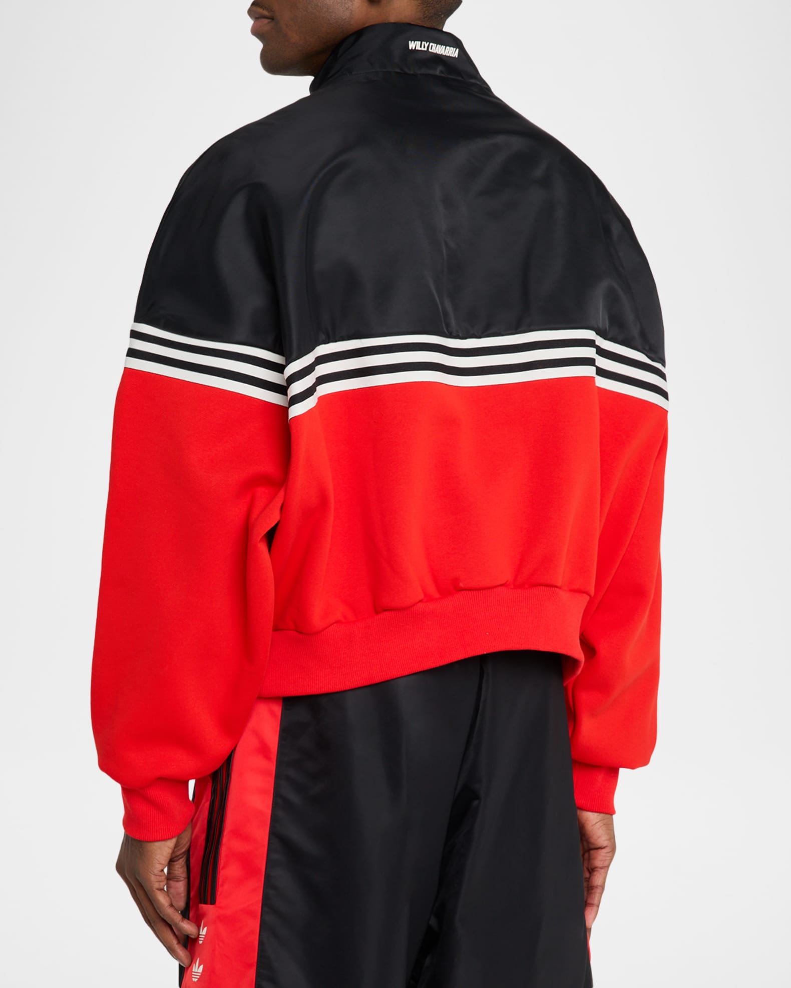 Adidas x Willy Chavarria Men's Gomez Cotton Half-Zip Sweater