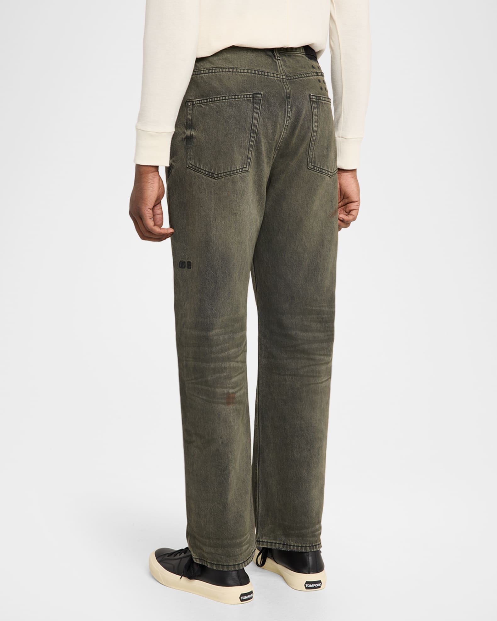 ネバギバ　スタンダード Ksubi Men's Anti K Mekanik Straight-Fit Jeans | Neiman Marcus