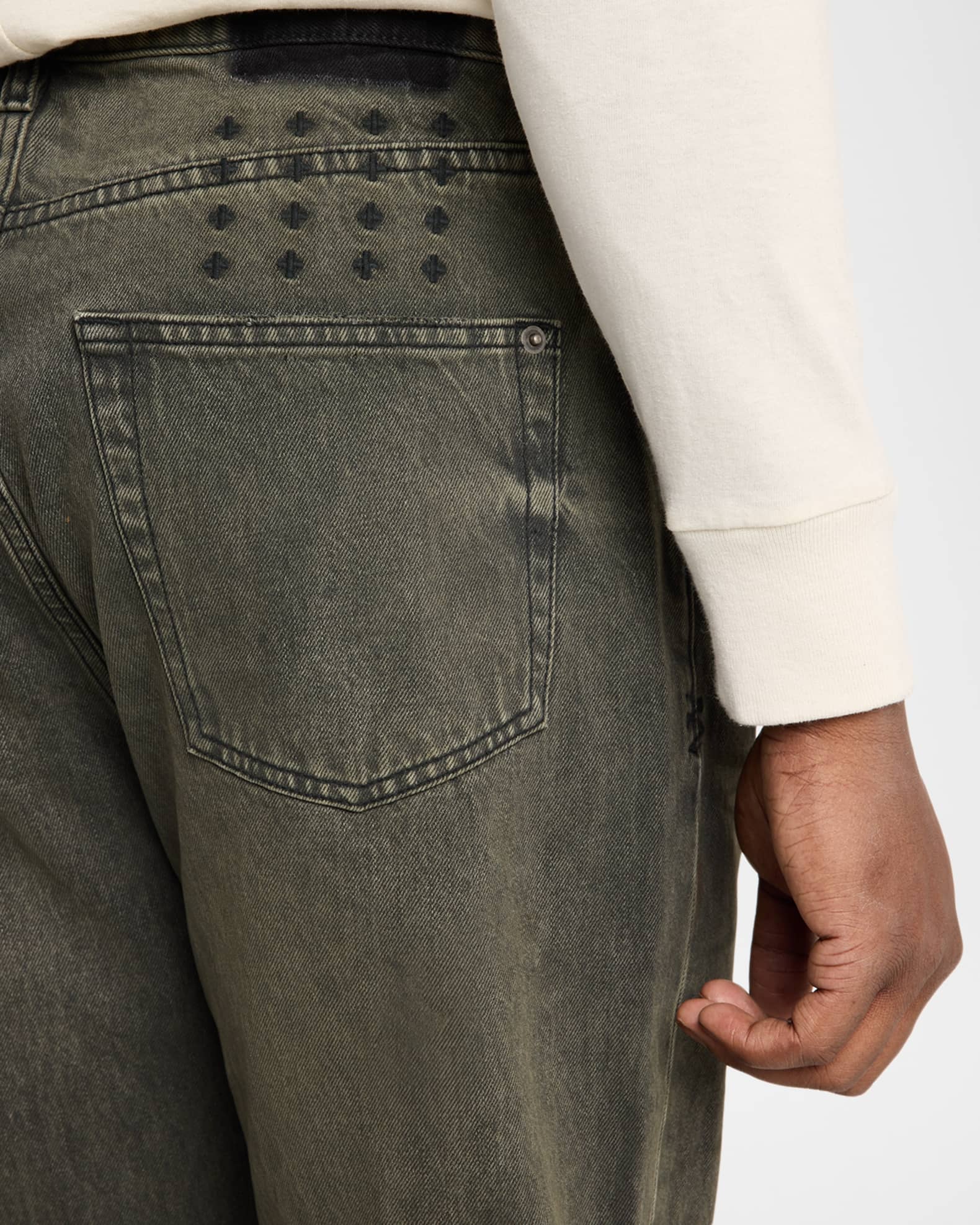 Ksubi Men's Anti K Mekanik Straight-Fit Jeans | Neiman Marcus