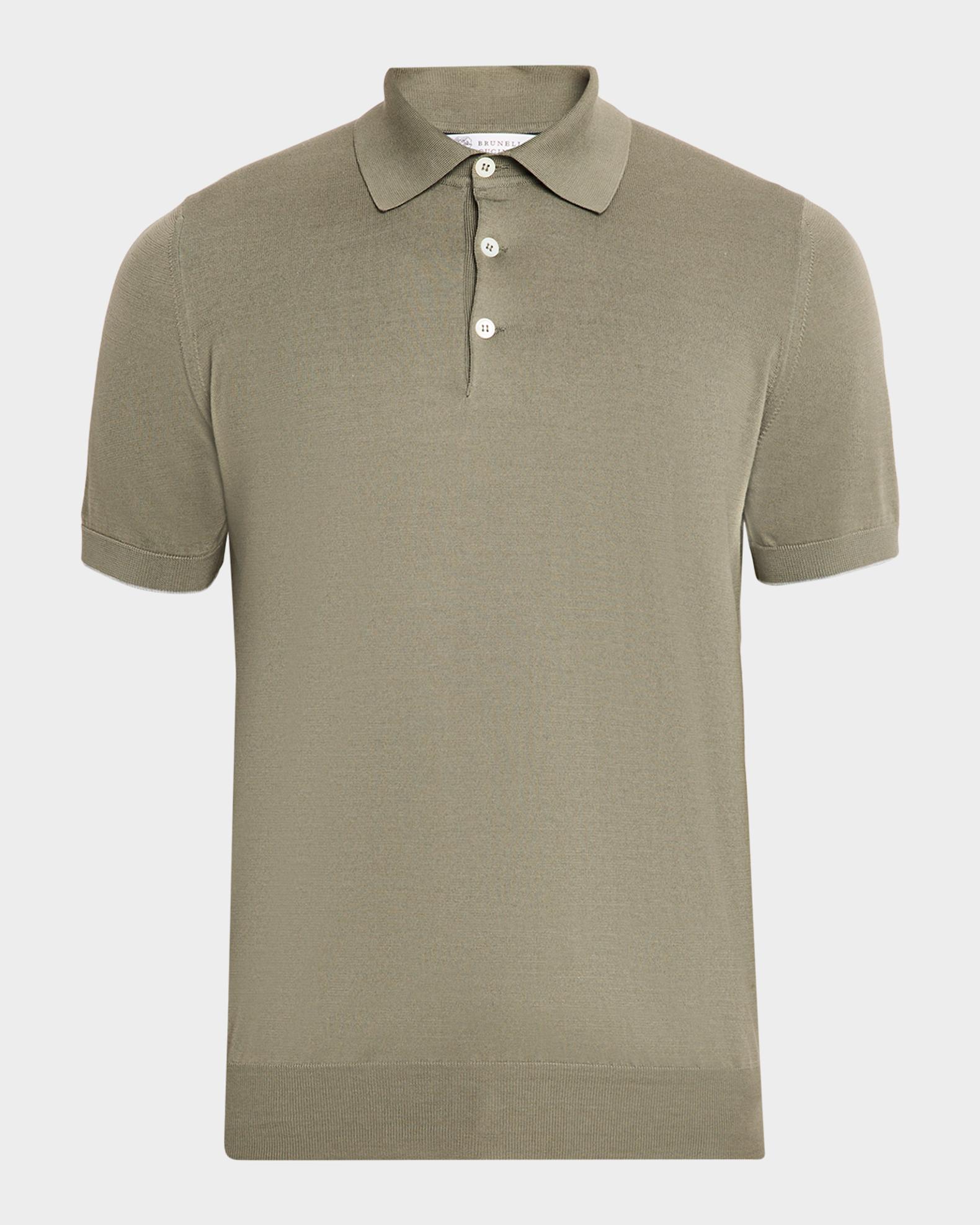 BRUNELLO CUCINELLI 襟付きニットポロ Brunello Cucinelli Men's