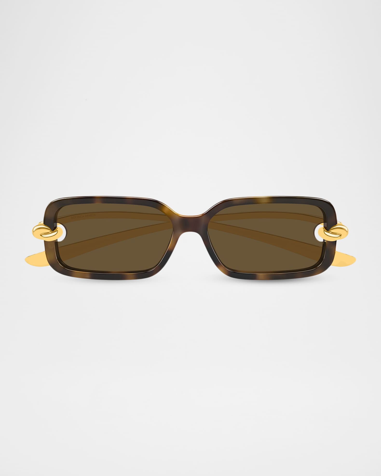 Bottega Veneta 56mm Bio-Injected Rectangular Sunglasses | Neiman
