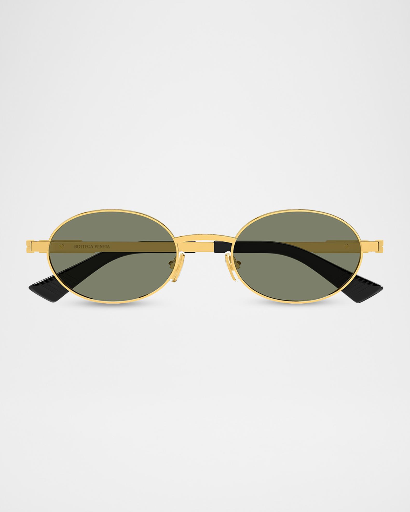 Bottega Veneta Ribbon 52mm Oval Sunglasses | Neiman Marcus