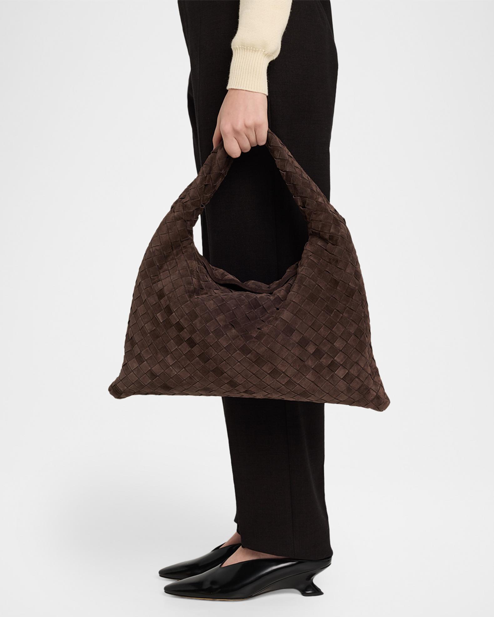 Bottega Veneta Suede Shoulder Bag | Neiman Marcus