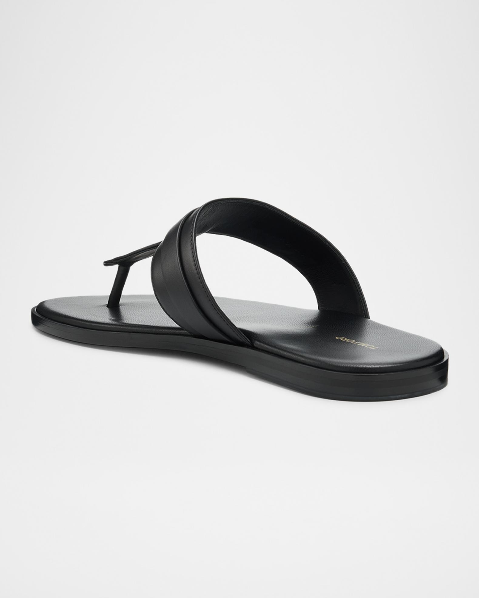 Toms Mens Flip-Flop Thong Sandals Black Leather Comfort Slip Ons 8 EUR 40.5 Amazon.com | TOMS Mens Lagoon Flip Flops Athletic Sandals  main image 2