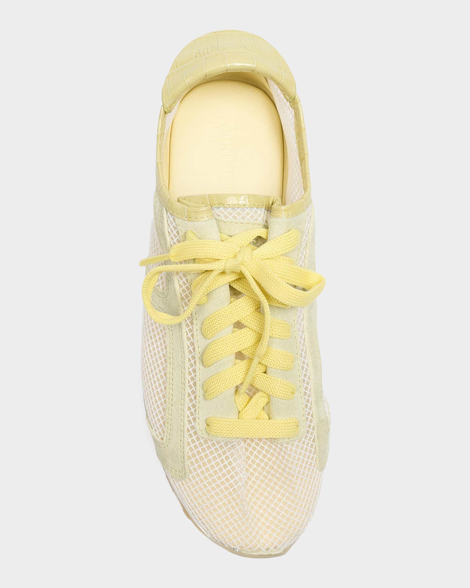 Jacquemus Les Tennis Mesh Low-Top Sneakers | Neiman Marcus