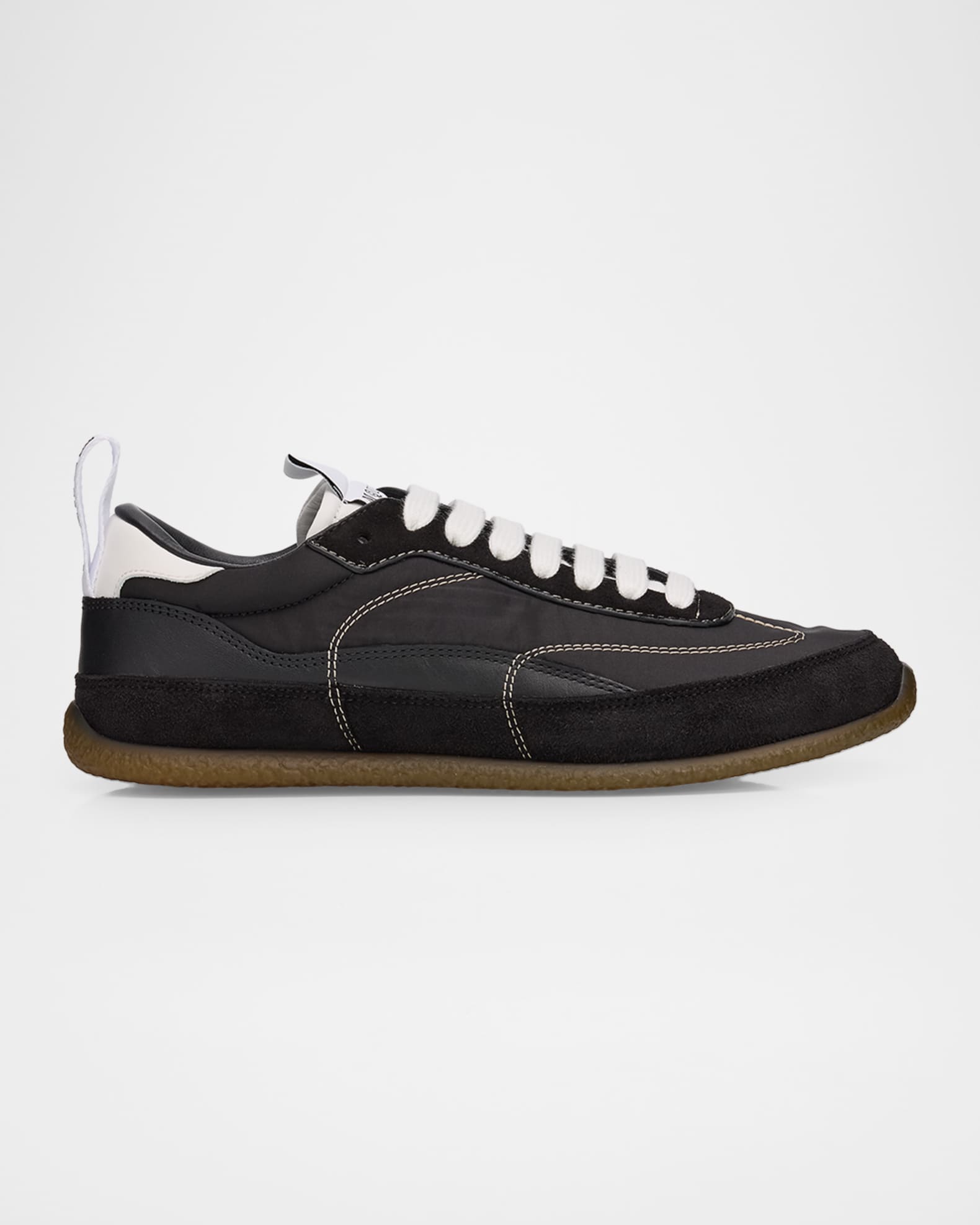 その他 ma-na McQueen EC1 Mixed Leather and Nylon Low-Top Trainers | Neiman Marcus