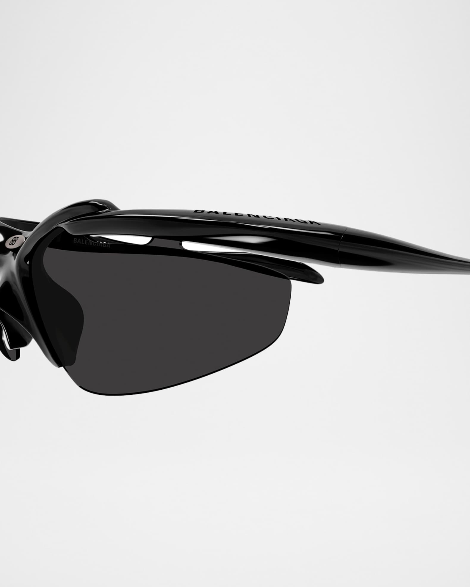 メッシ　ballers Balenciaga Men's Turbo Plastic D-Frame Sunglasses | Neiman Marcus