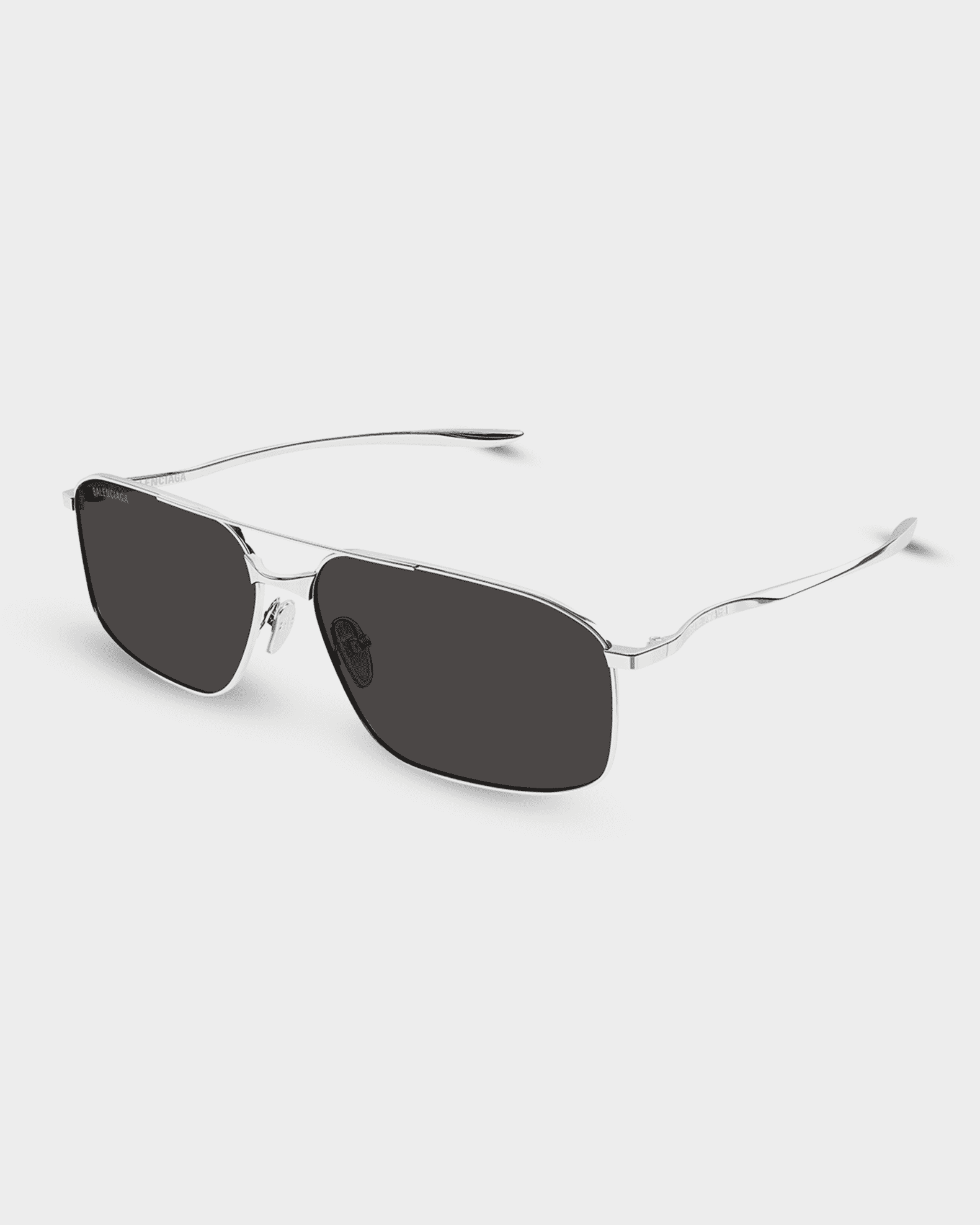 Balenciaga Men's Metal Rectangle Sunglasses | Neiman Marcus