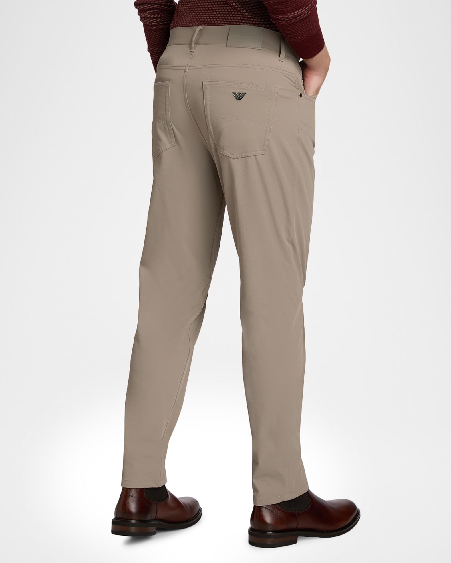 Emporio Armani Men's Nylon Stretch Slim Five-Pocket Pants | Neiman