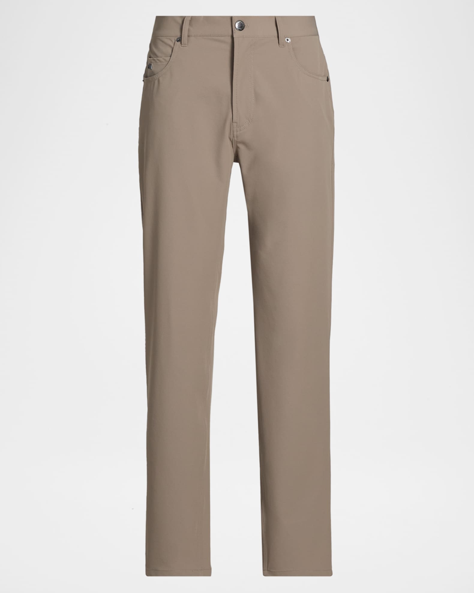 Emporio Armani Men's Nylon Stretch Slim Five-Pocket Pants | Neiman