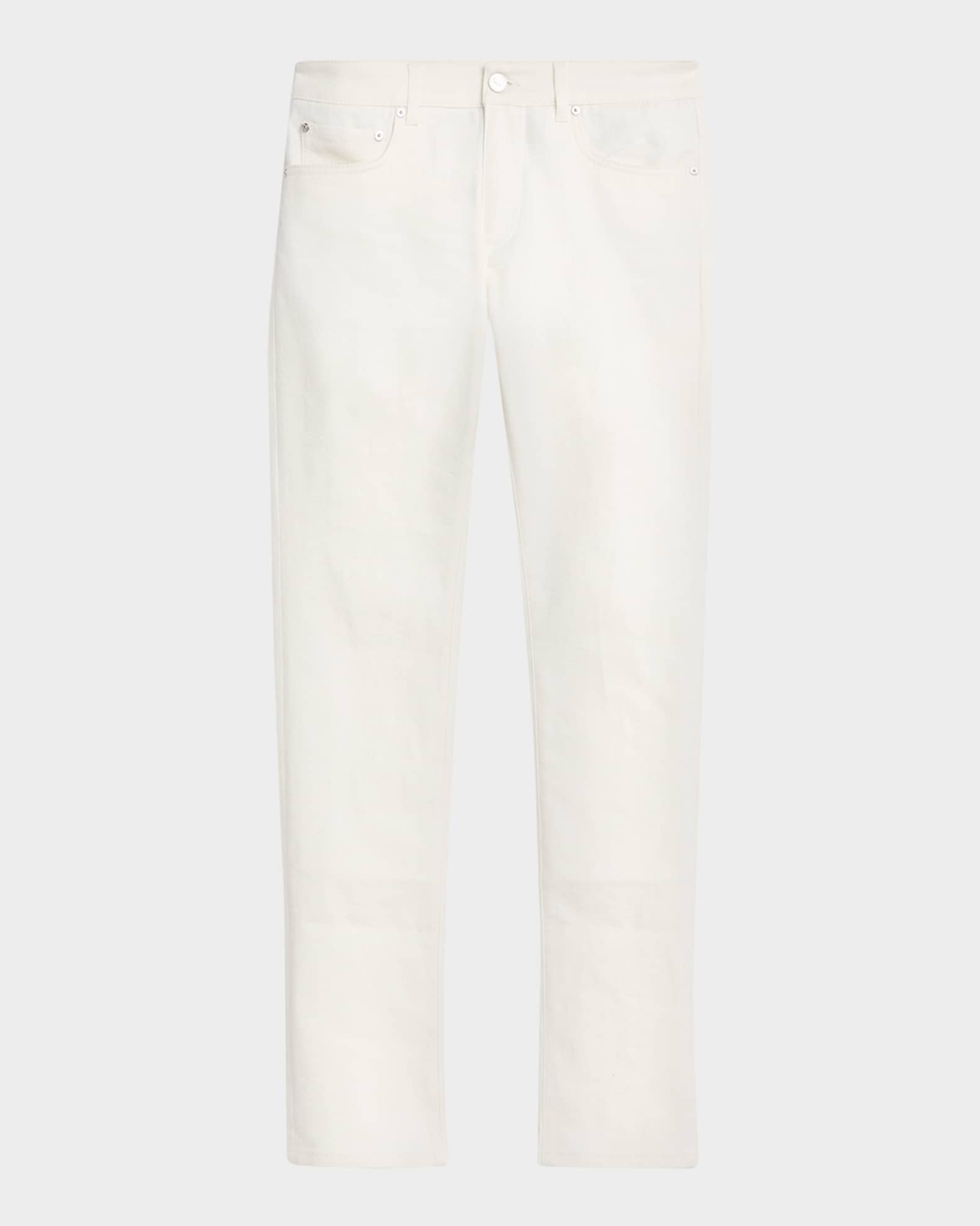 ETRO ホワイト ジーンズ Etro Men's Fuji Straight-Cut Denim Jeans | Neiman Marcus