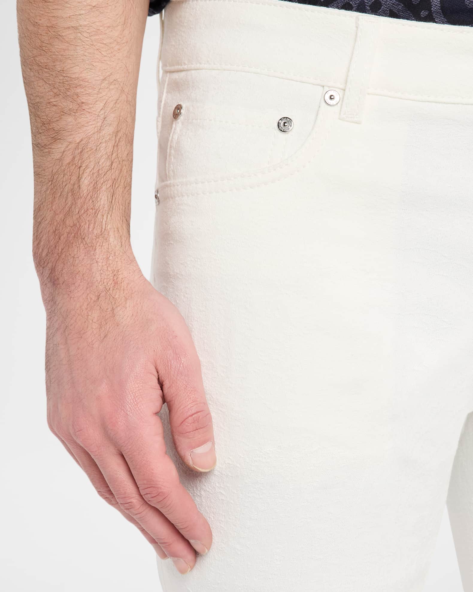 Etro Men's Fuji Straight-Cut Denim Jeans | Neiman Marcus