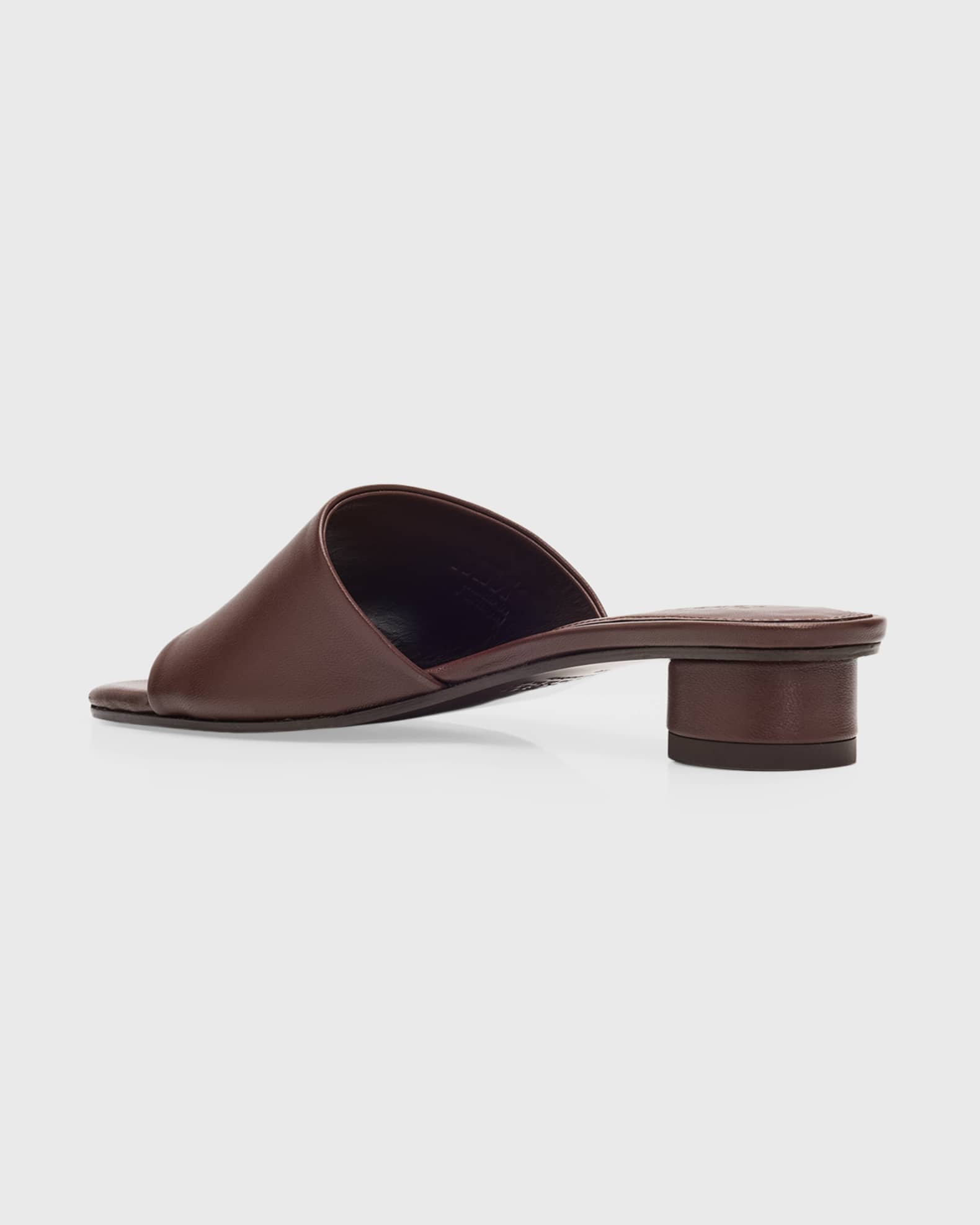 MM6 Maison Margiela 25mm Anatomic Leather Slide Sandals | Neiman