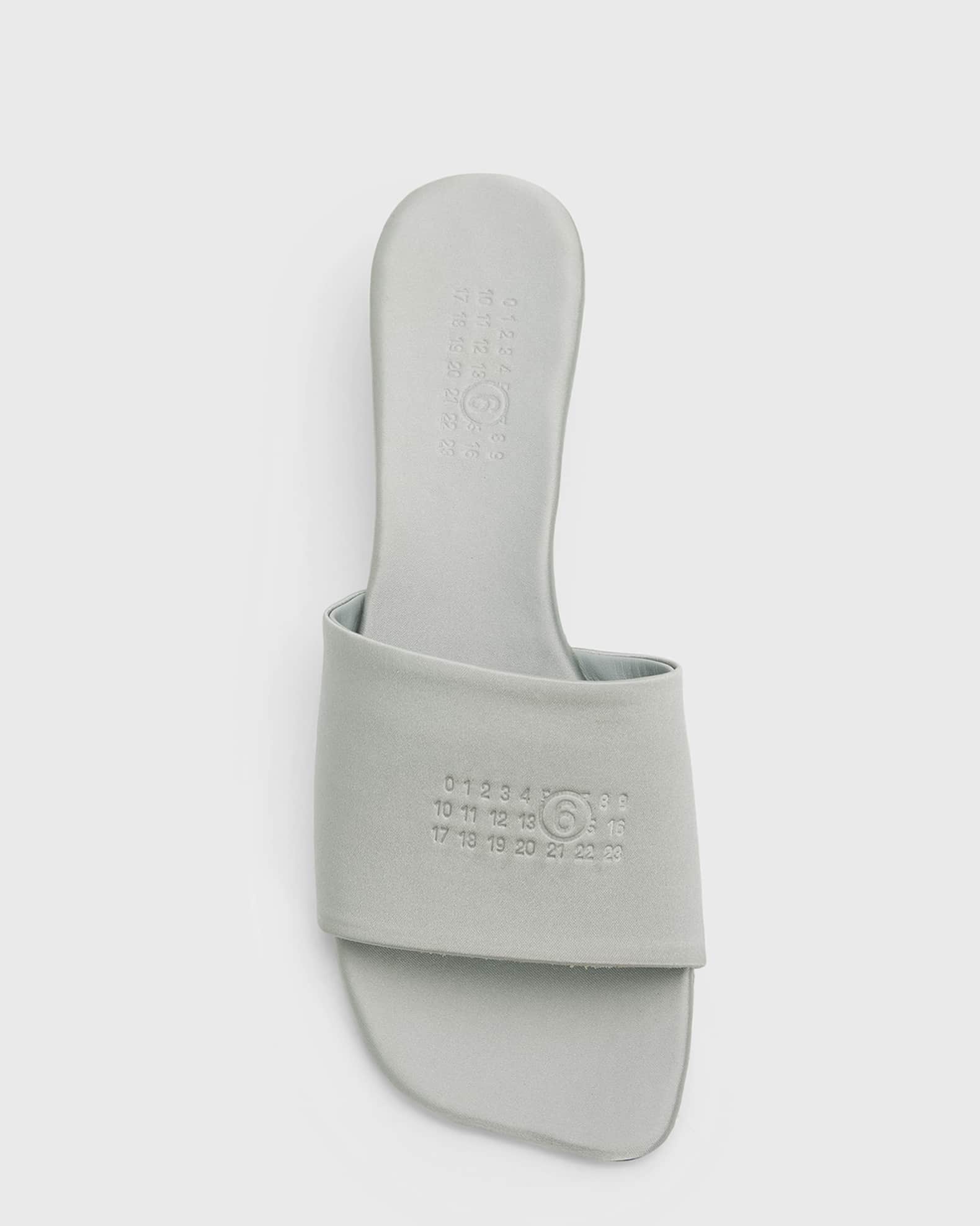MM6 ミュール　35.5 MM6 Maison Margiela 25mm Satin Mule Sandals | Neiman Marcus