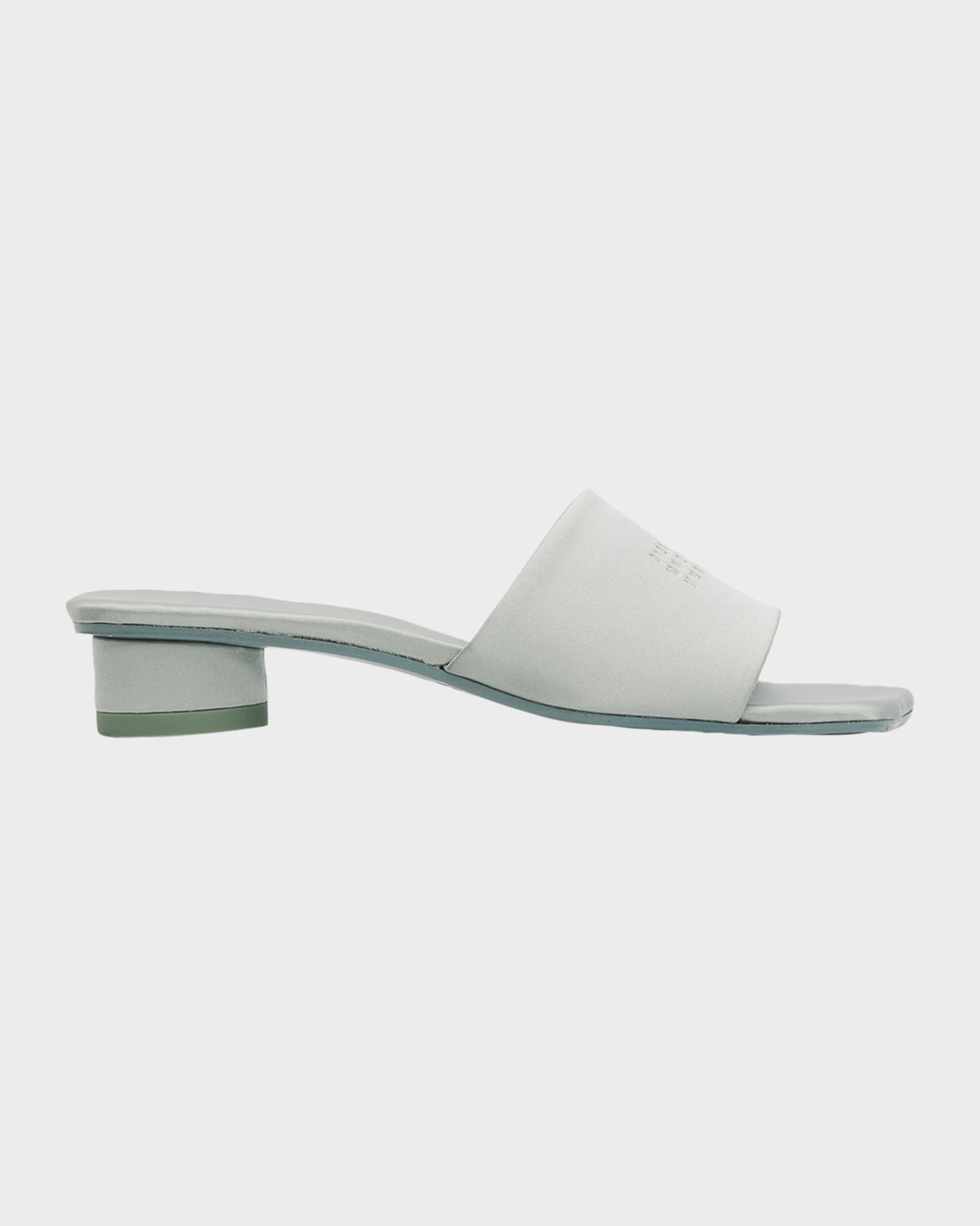 MM6 Maison Margiela 25mm Satin Mule Sandals | Neiman Marcus