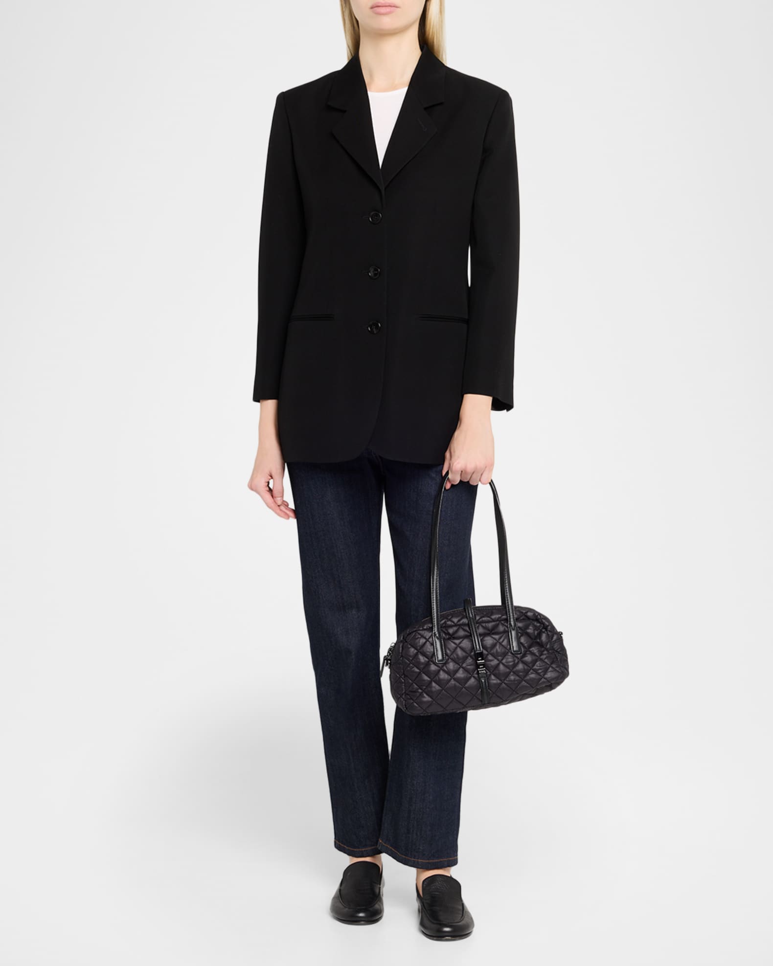 MZ WALLACE Small Astor Quilted Satchel | Neiman Marcus