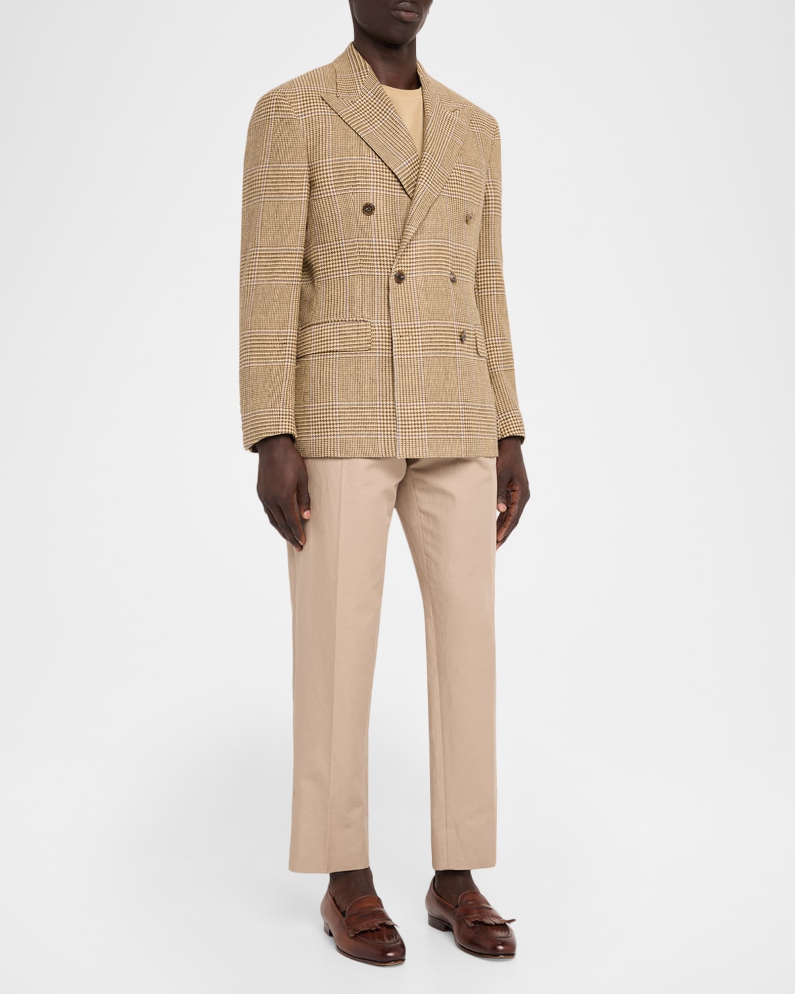 Polo Ralph Lauren Men's Tailored-Fit Glen Plaid Suit Jacket
