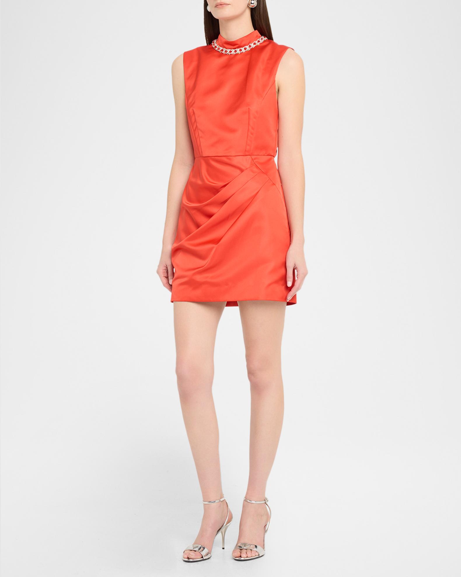saloni cocktail dress Summer Wedding Guest Dress | Saloni One Shoulder Mini Dress - Lilac