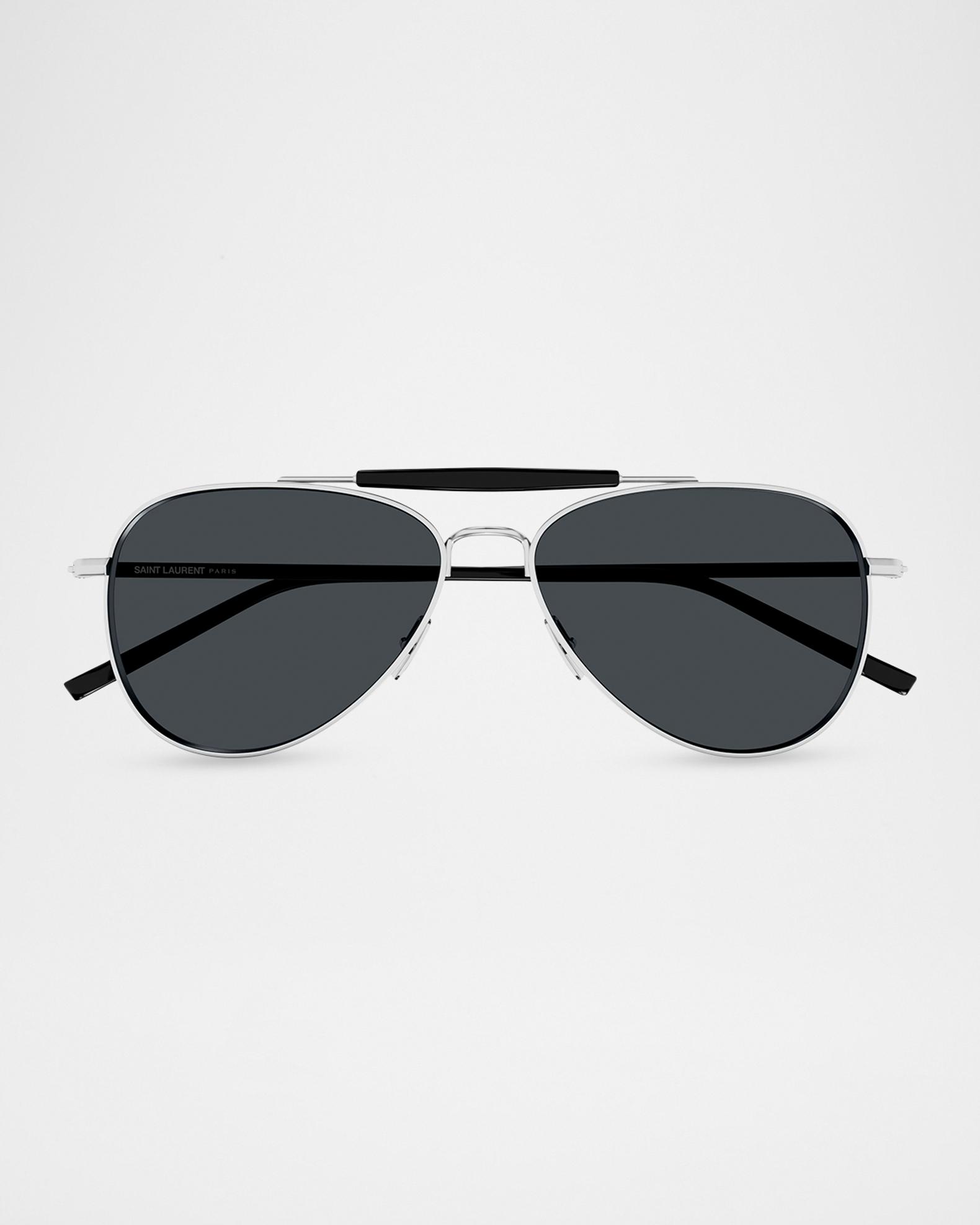 Saint Laurent Men's SL 864-002 Metal Aviator Sunglasses | Neiman