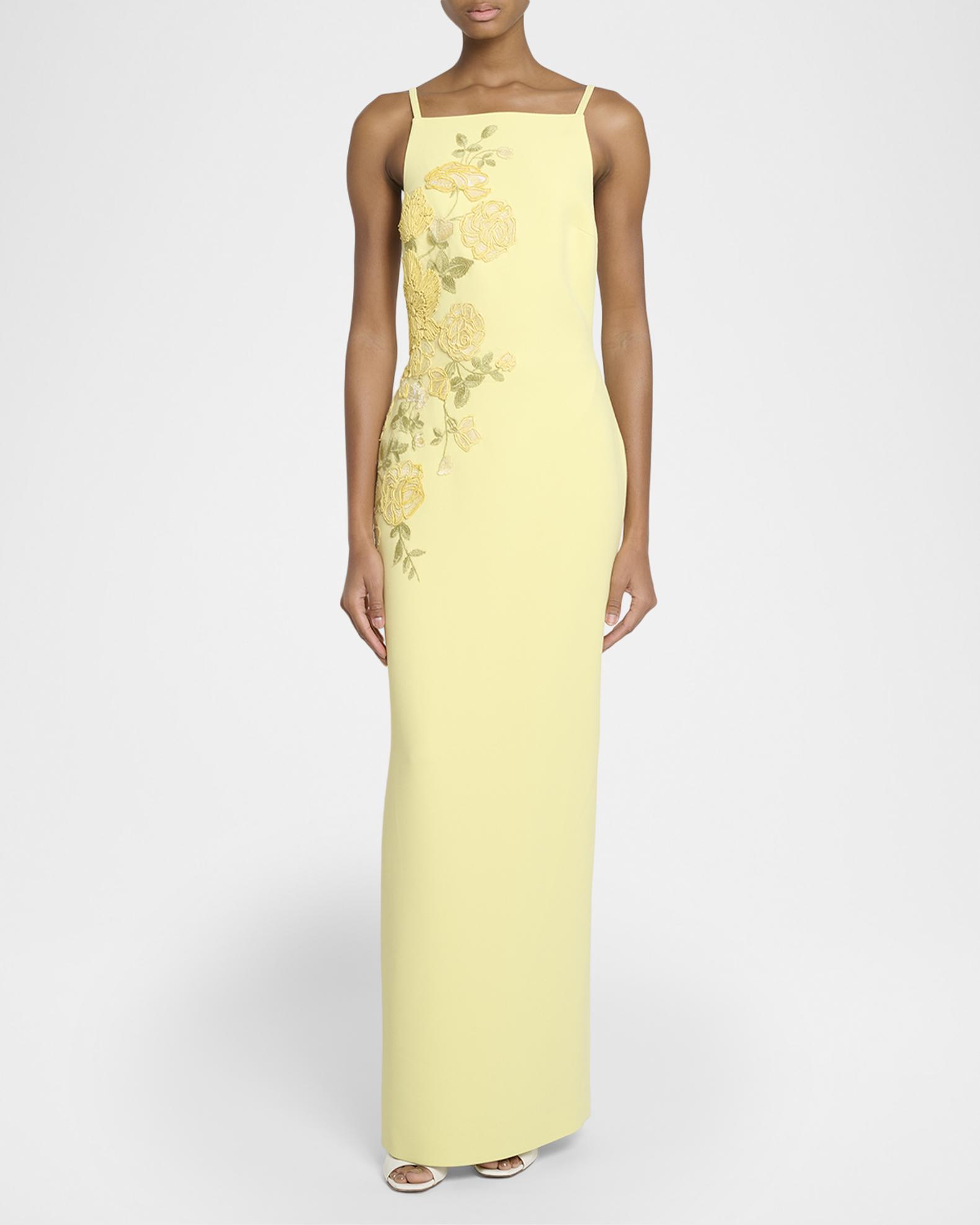 elie saab floral cocktail dress Elie Saab