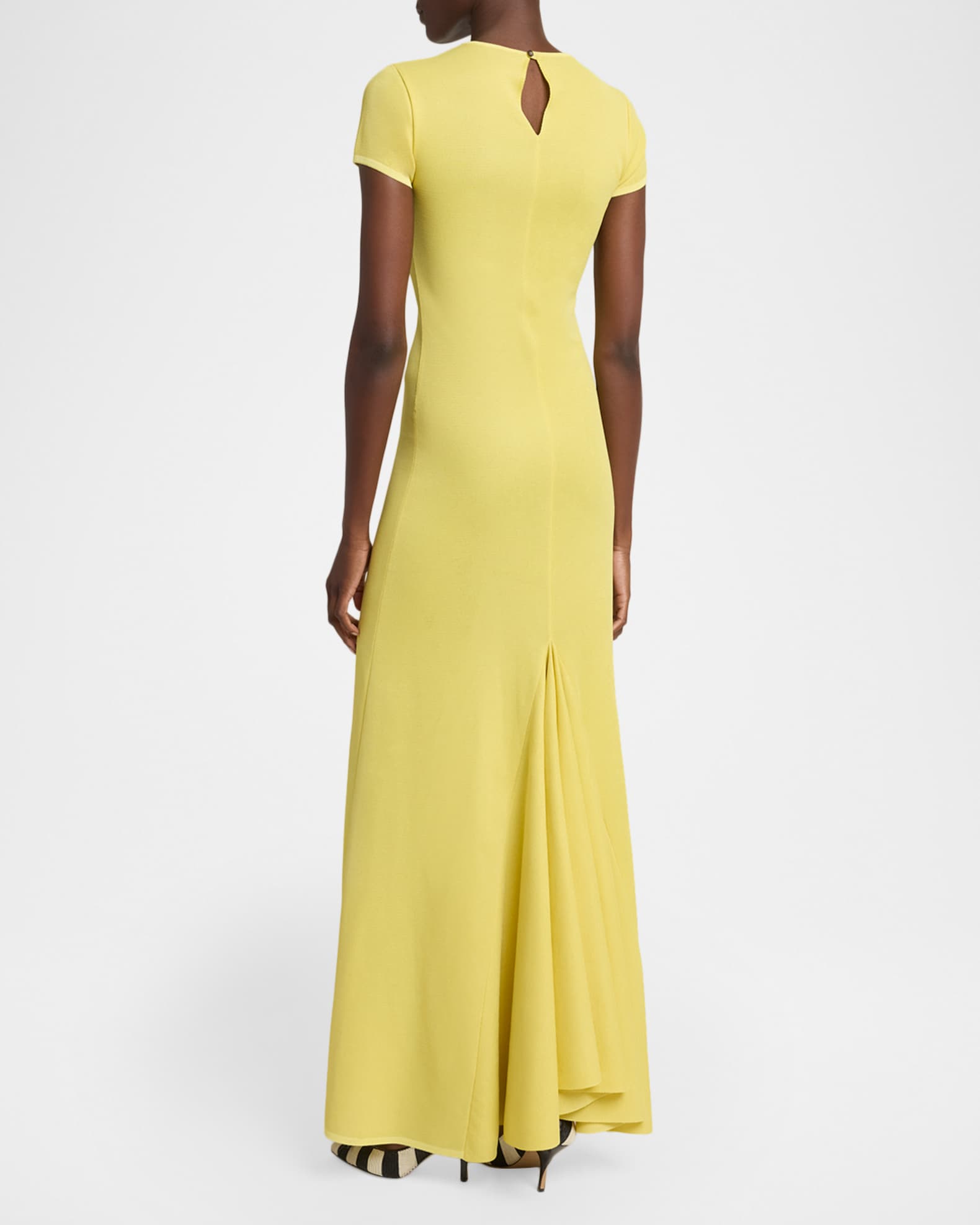 Jacquemus Solid Knitted Maxi Dress | Neiman Marcus