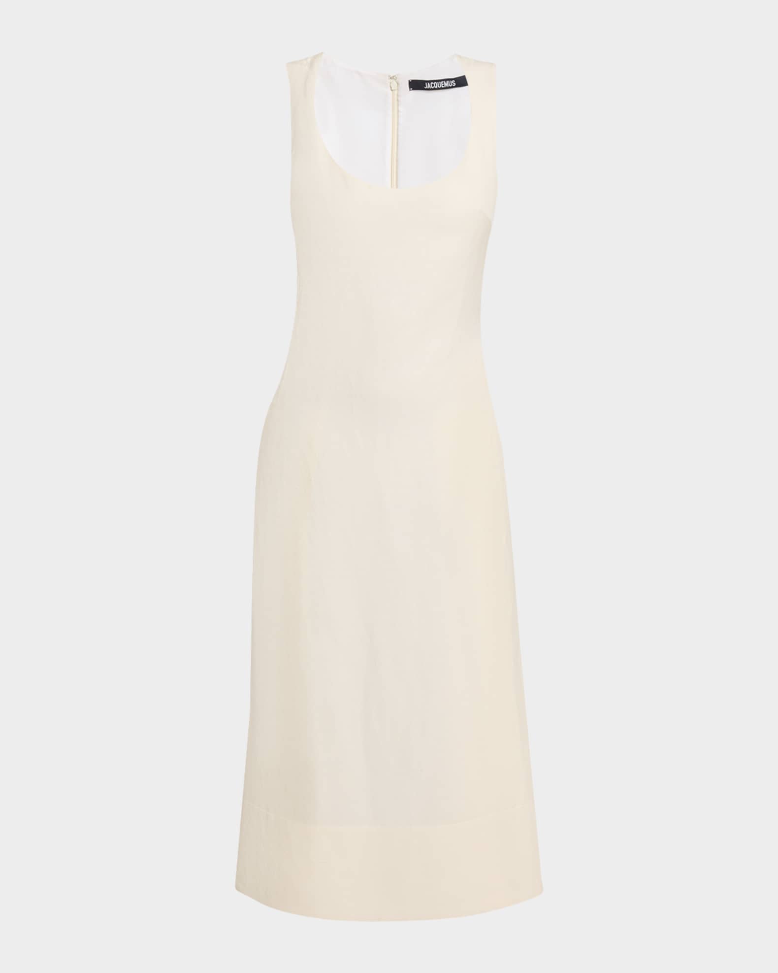a line dress with corset top White Satin Corset A-line Gown by Ladivine CD337W main image 0