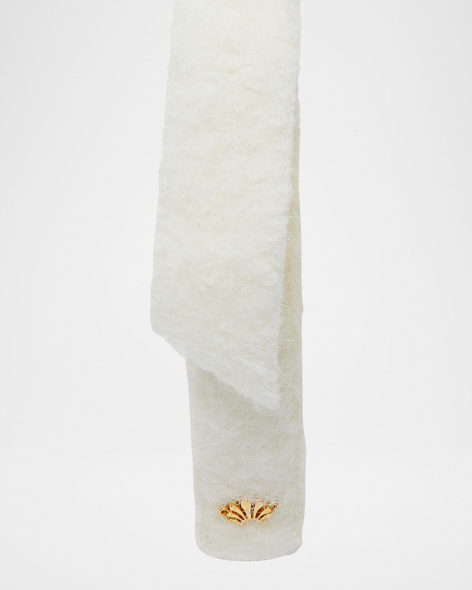 LELE SADOUGHI Terry Cloth Headband  White Sheer Shirley Headband ~ Ivory – Chic Streets main image 2