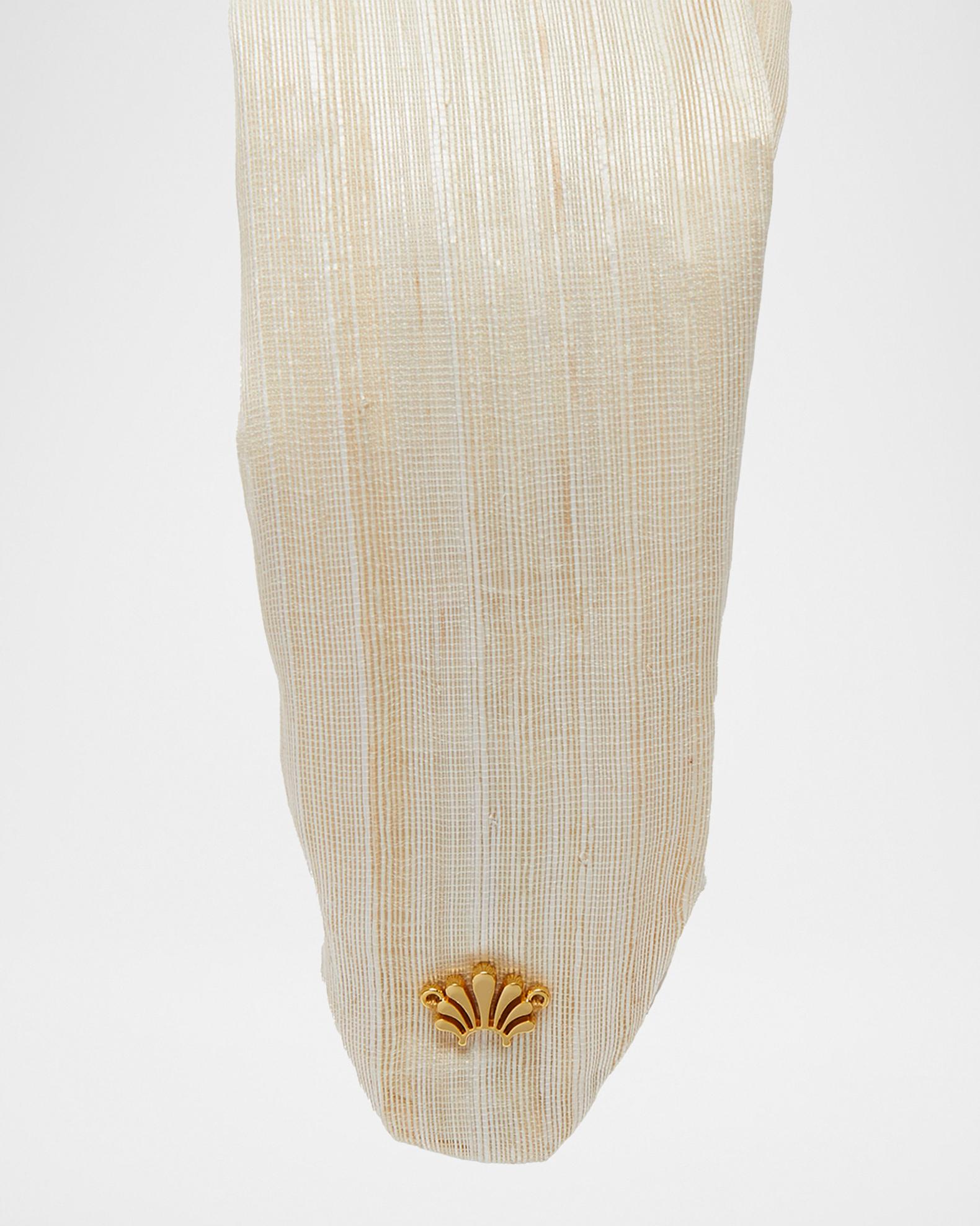 LELE SADOUGHI Wool Headband Lele Sadoughi Knitted Floral Brocade Headband at Von Maur main image 2