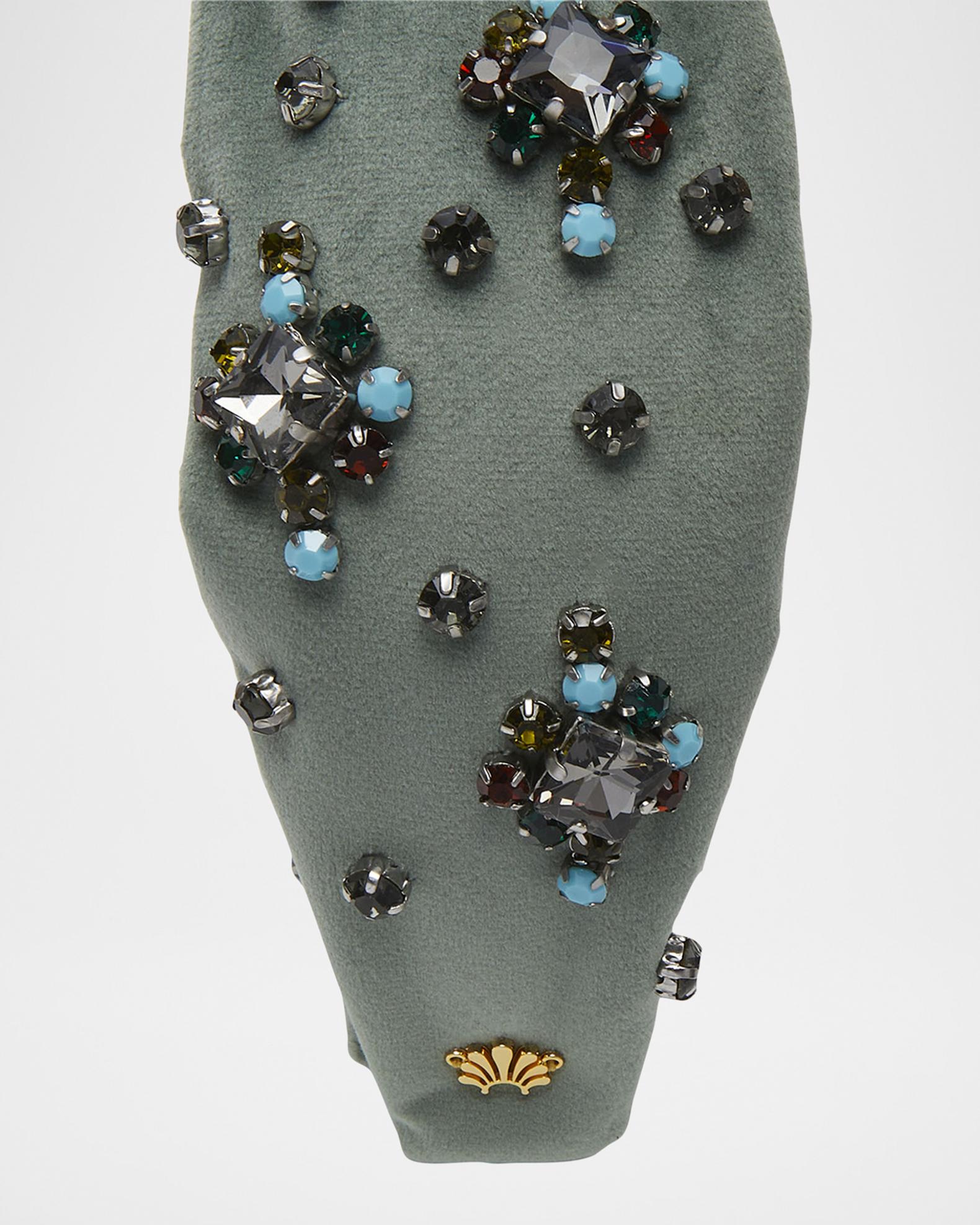 Lele Sadoughi Knotted Twinkle Crystal Headband | Neiman Marcus