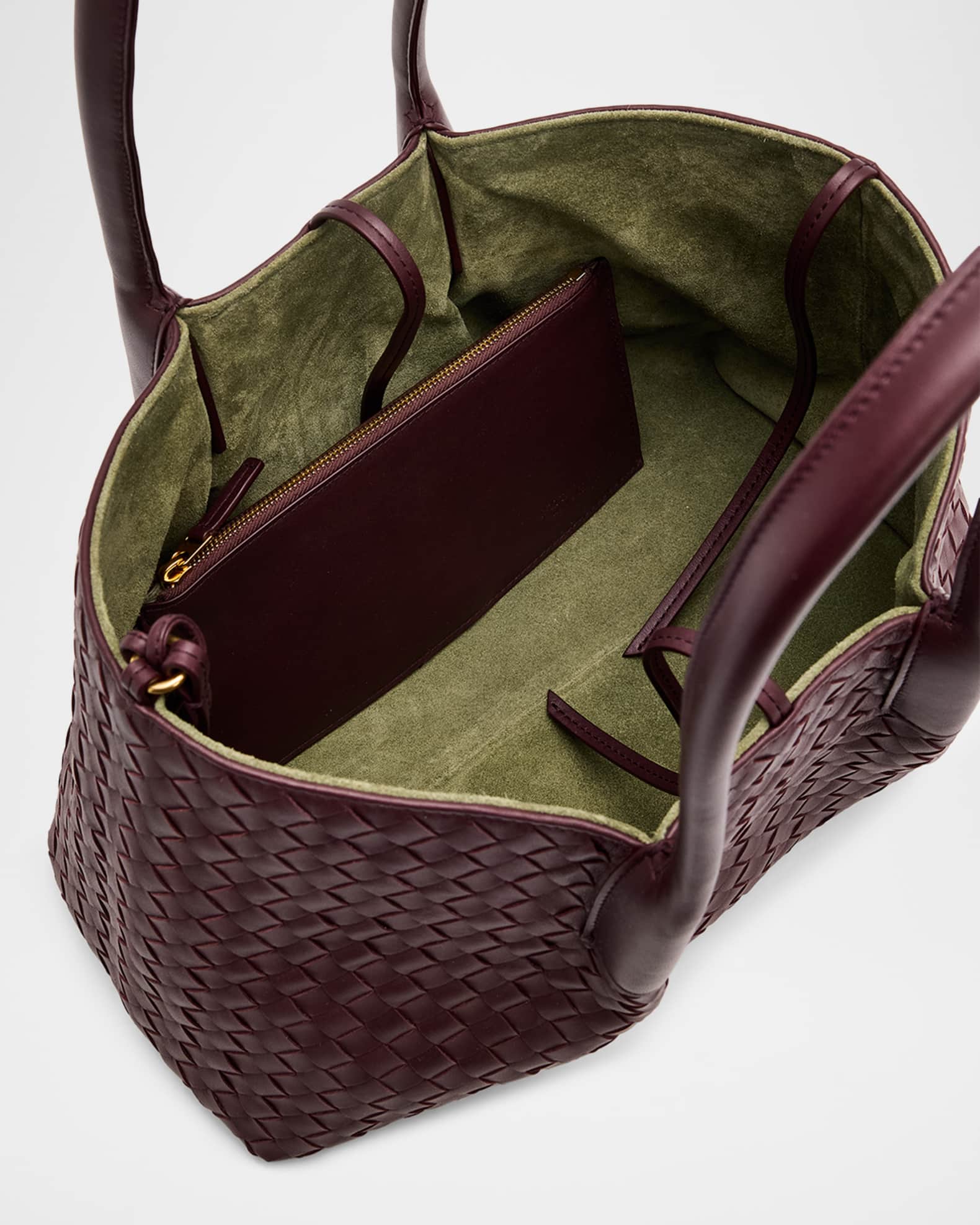 Bottega Veneta Medium Pinacoteca Reversible Leather Tote Bag