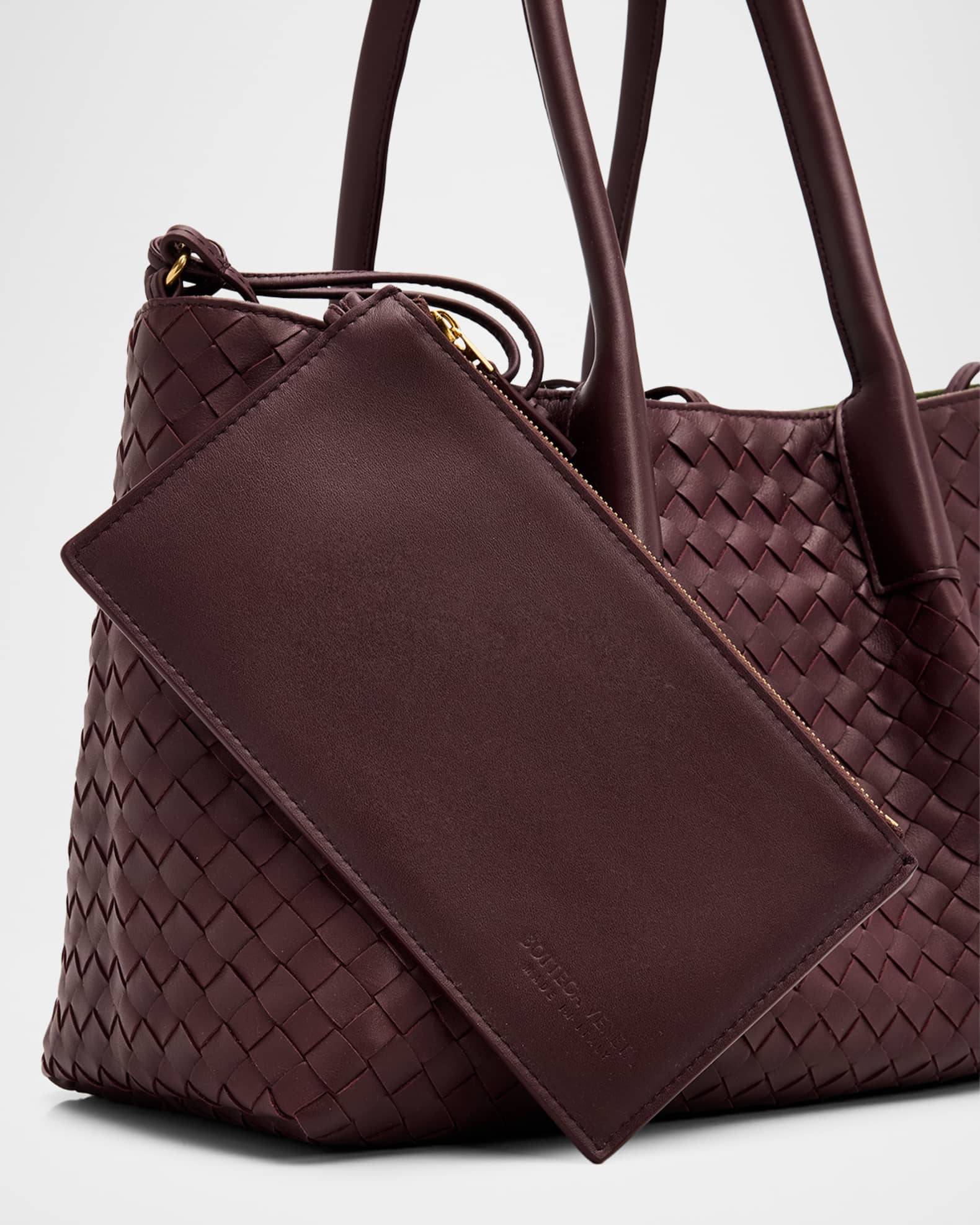 Bottega Veneta Medium Pinacoteca Reversible Leather Tote Bag