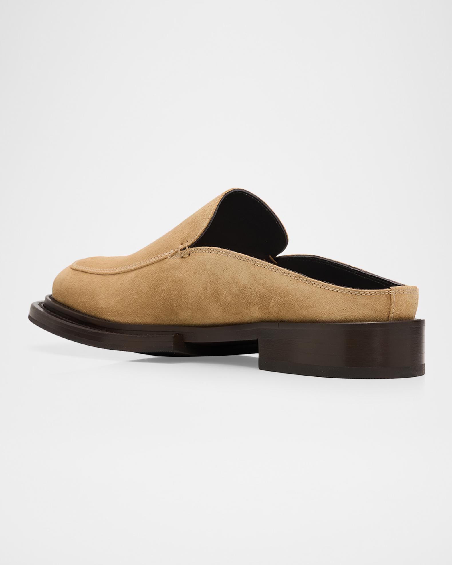 Moshchino Driving Loafers Mens 11 EU 44 Black Suede Business Modern Moschino Slip-on shoes for Men | Online Sale up to 60% off  main image 4