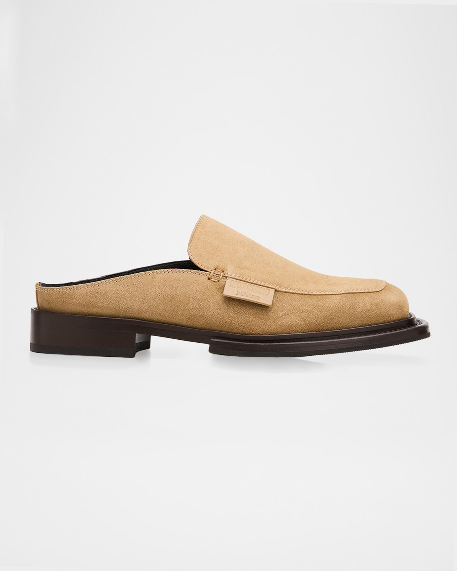Moschino Suede Moccasin Loafer Moschino Men main image 4