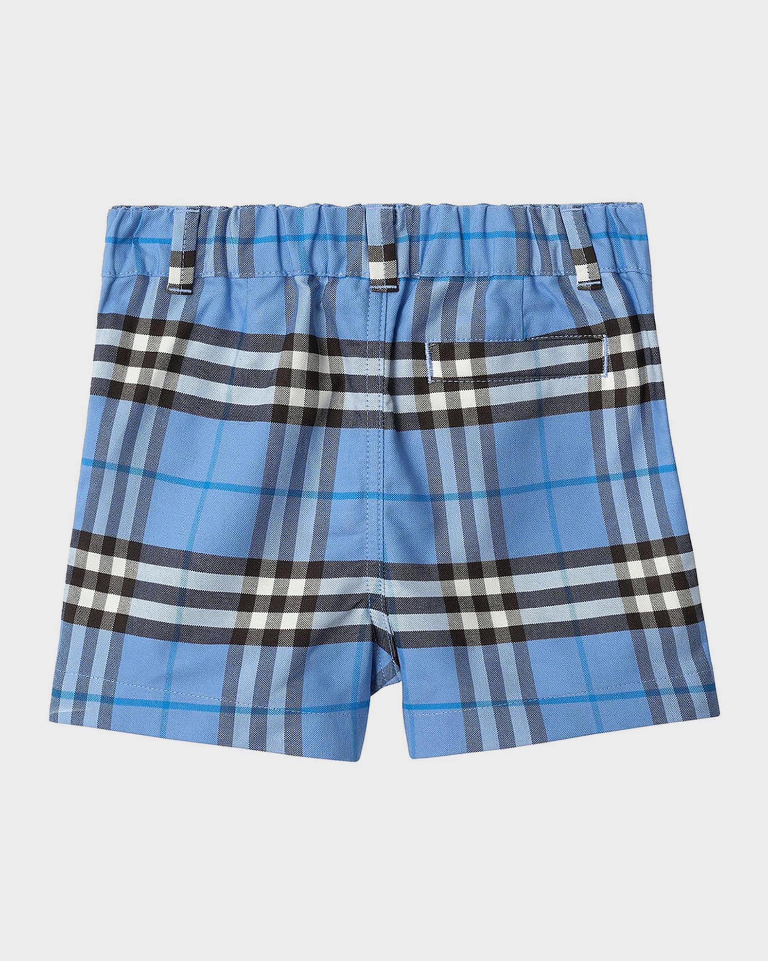 Burberry Boy's Check Cotton Oxford Shorts, Size 3-14 | Neiman Marcus